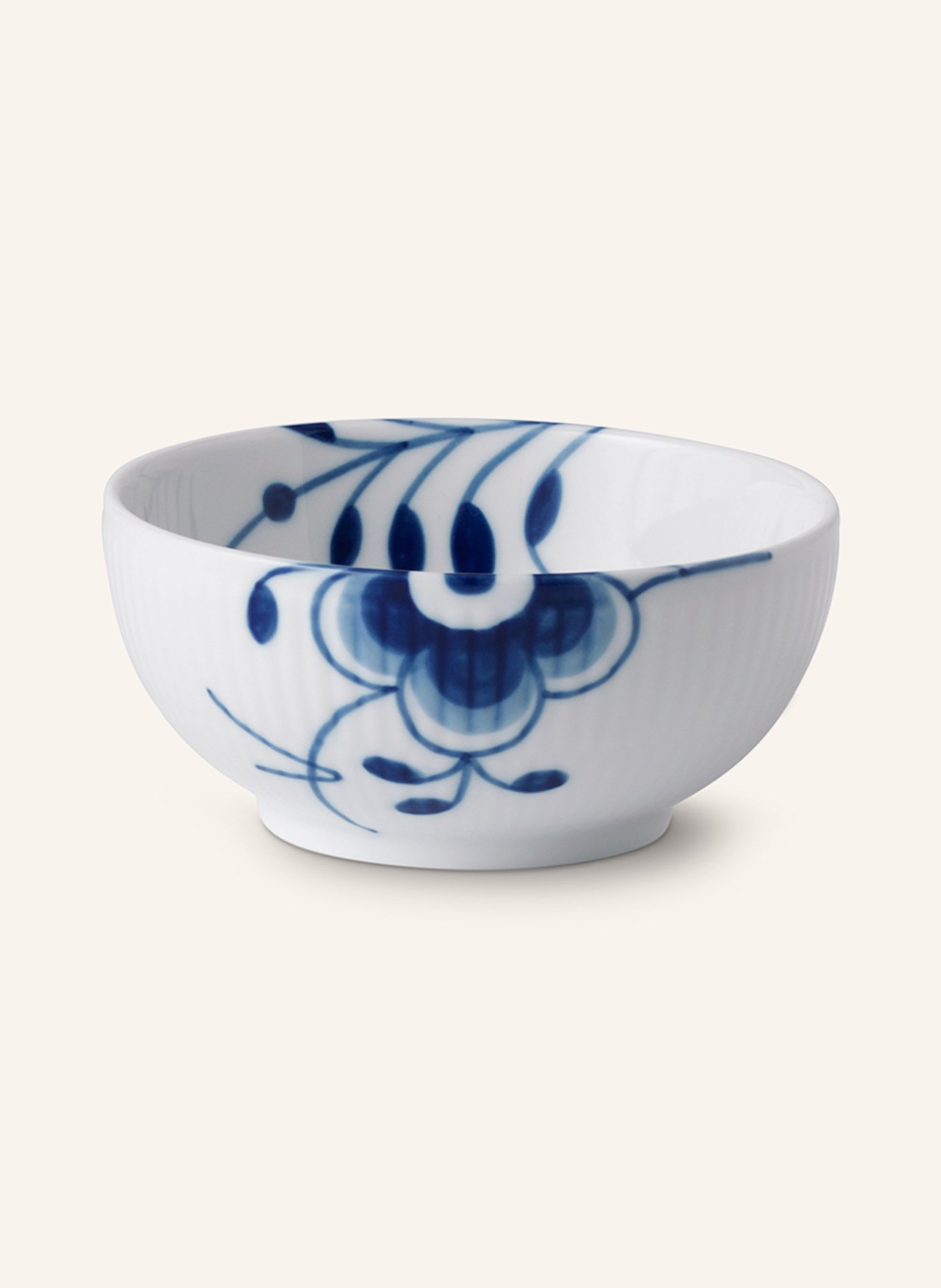 ROYAL COPENHAGEN BLUE FLUTED MEGA bowl, Color: WHITE/ BLUE (Image 2)