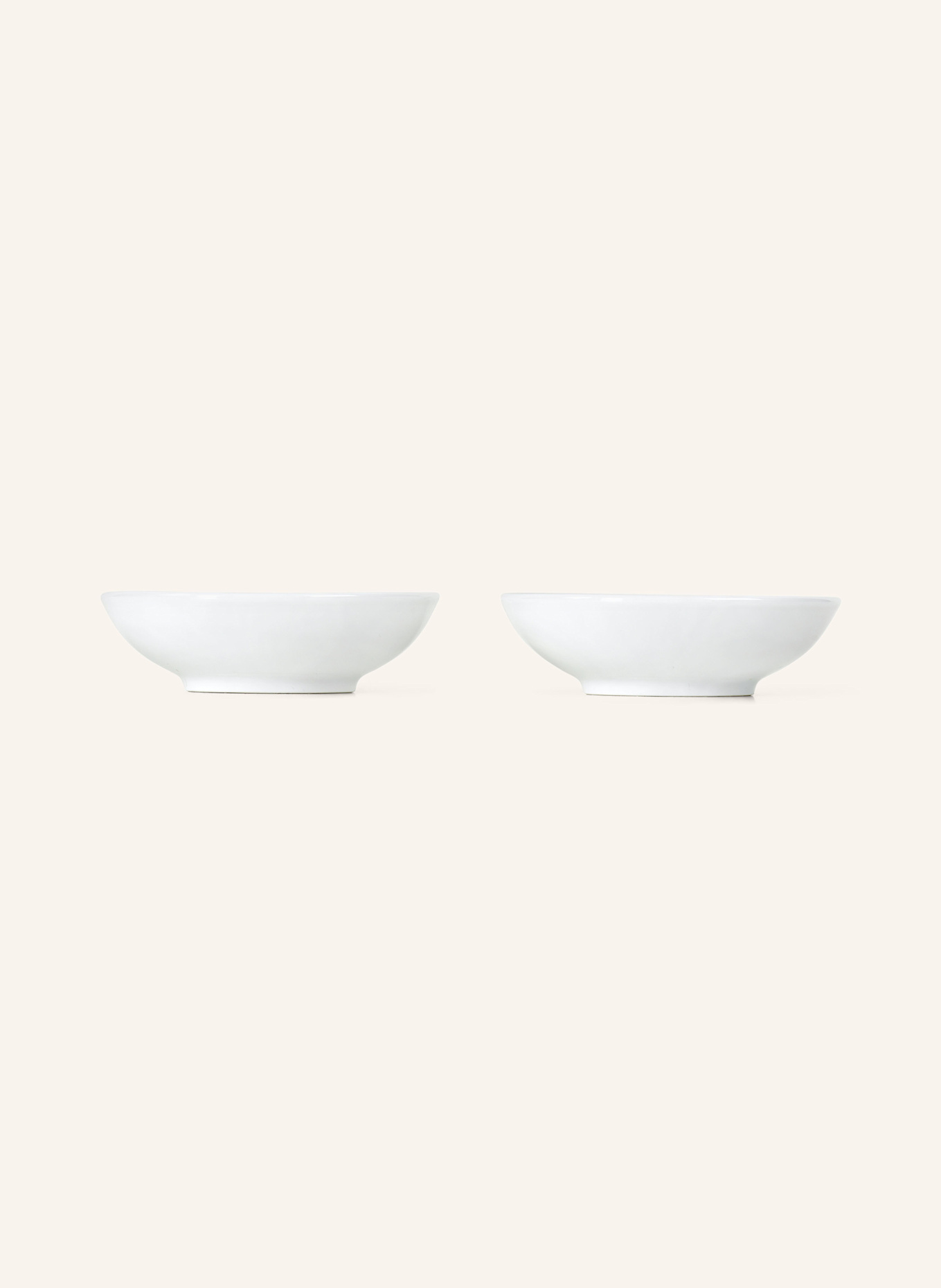 ROYAL COPENHAGEN set of 2 bowls WHITE FLUTED, Color: WHITE (Image 2)