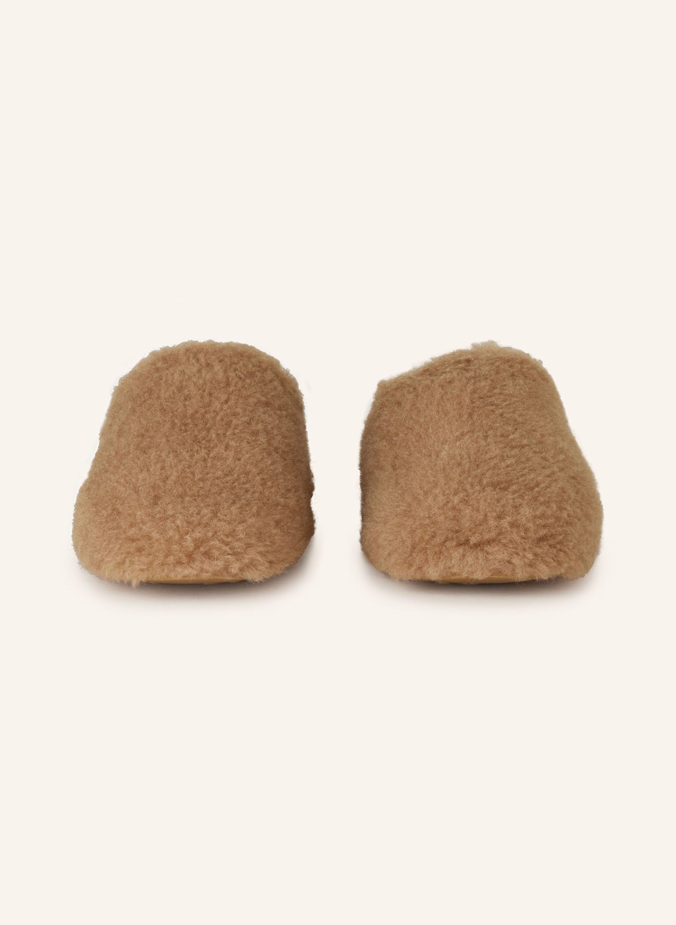 Max Mara Mules aus Teddyfell: CAMEL (Bild 3)