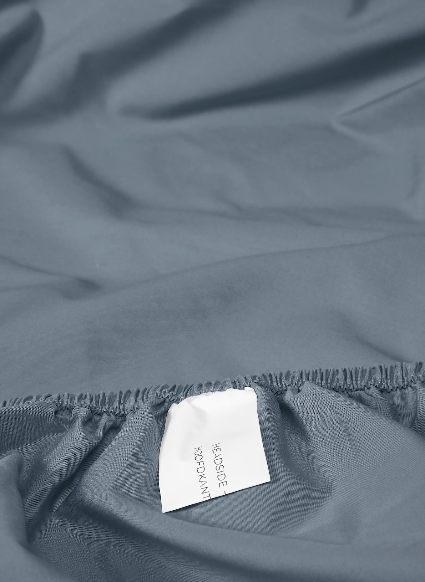 ESSENZA Prześcieradło z gumką MINTE: SZARONIEBIESKI