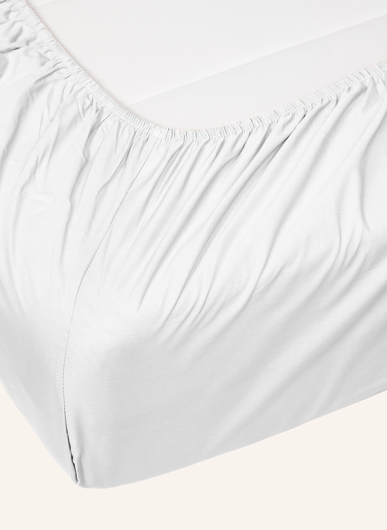 ESSENZA Spannbettlaken MINTE, Farbe: WEISS (Bild 3)