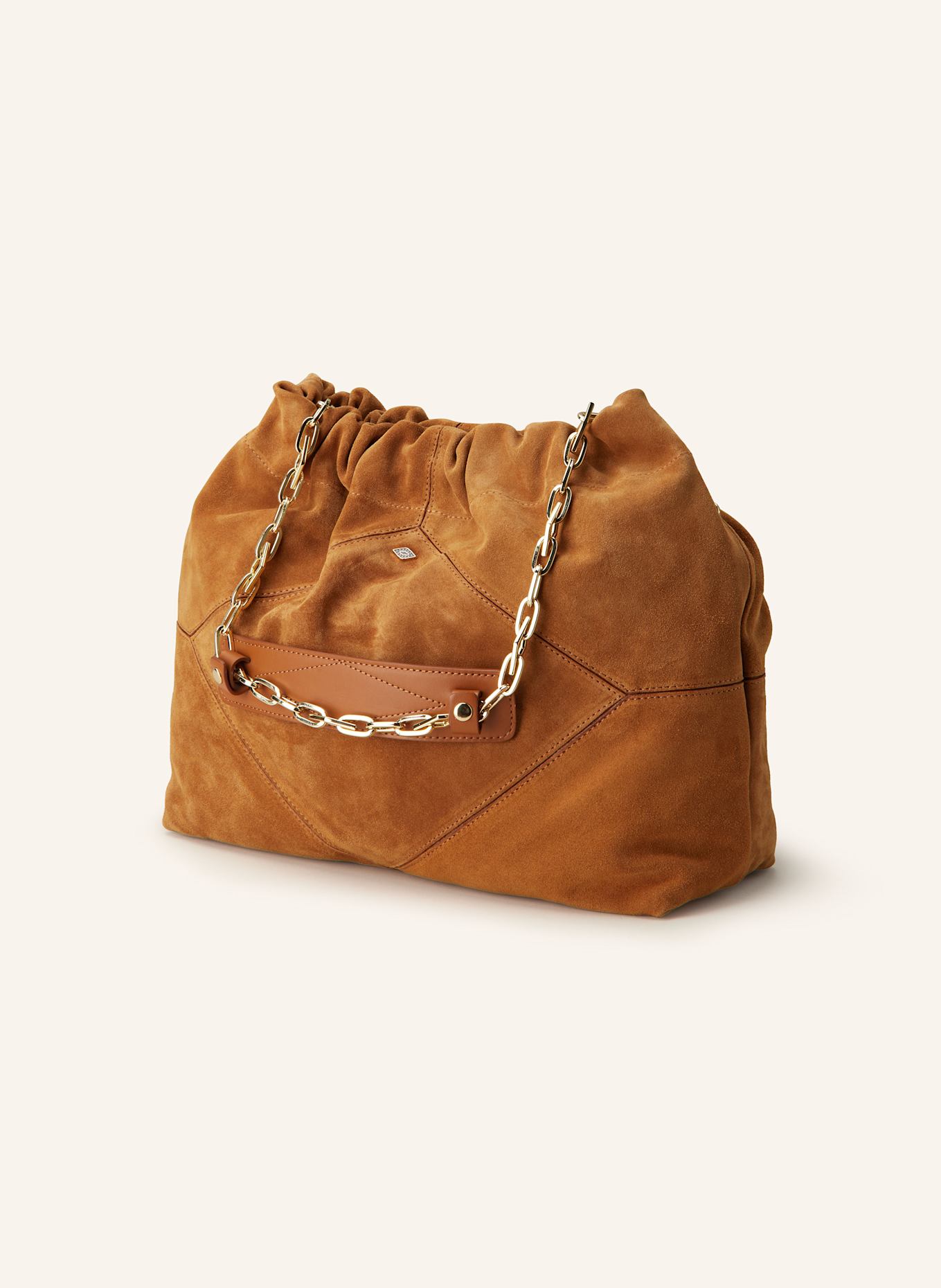 ba&sh Schultertasche JUNE M: COGNAC