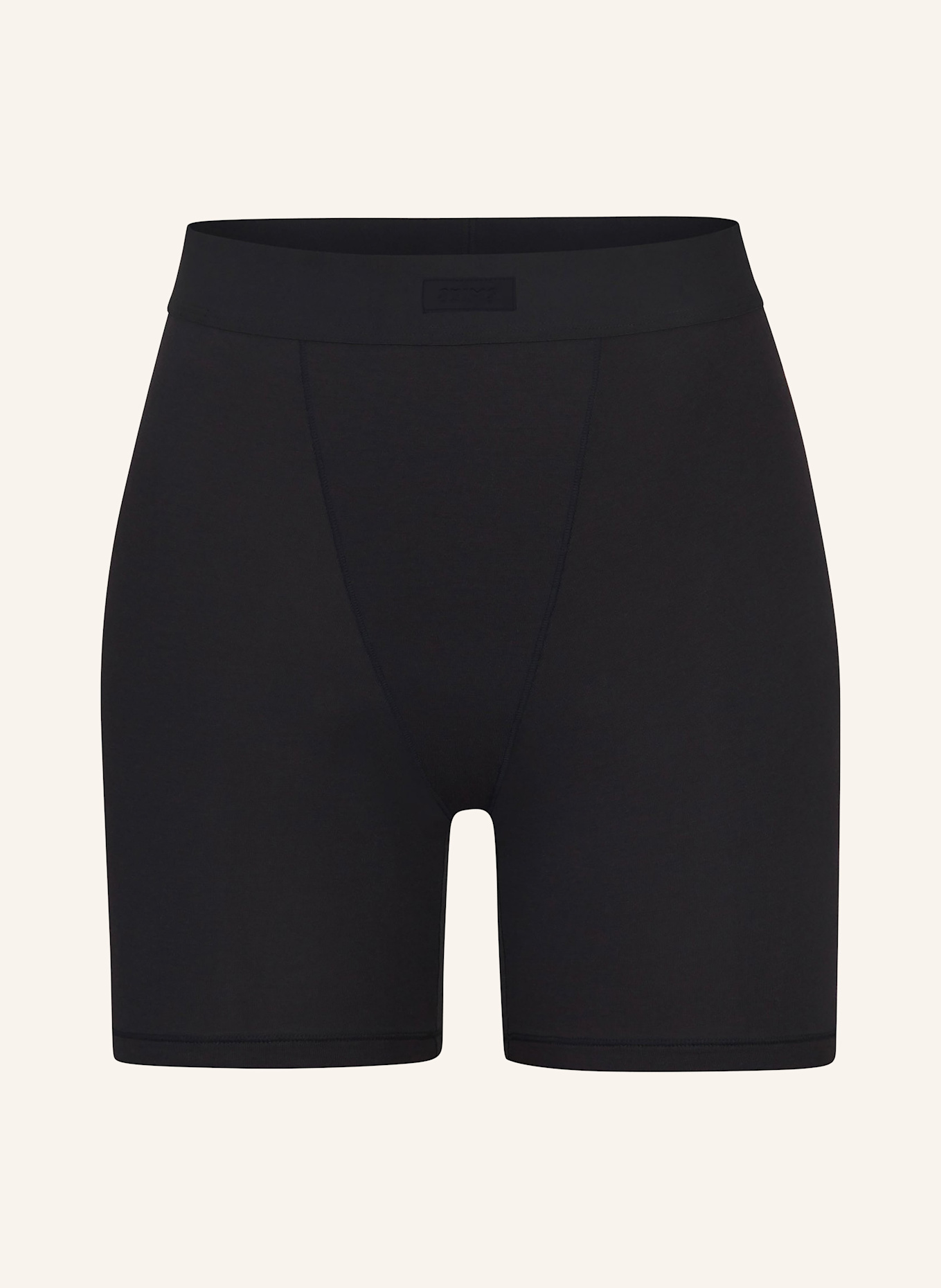 SKIMS BOYFRIEND lounge shorts: ONYX