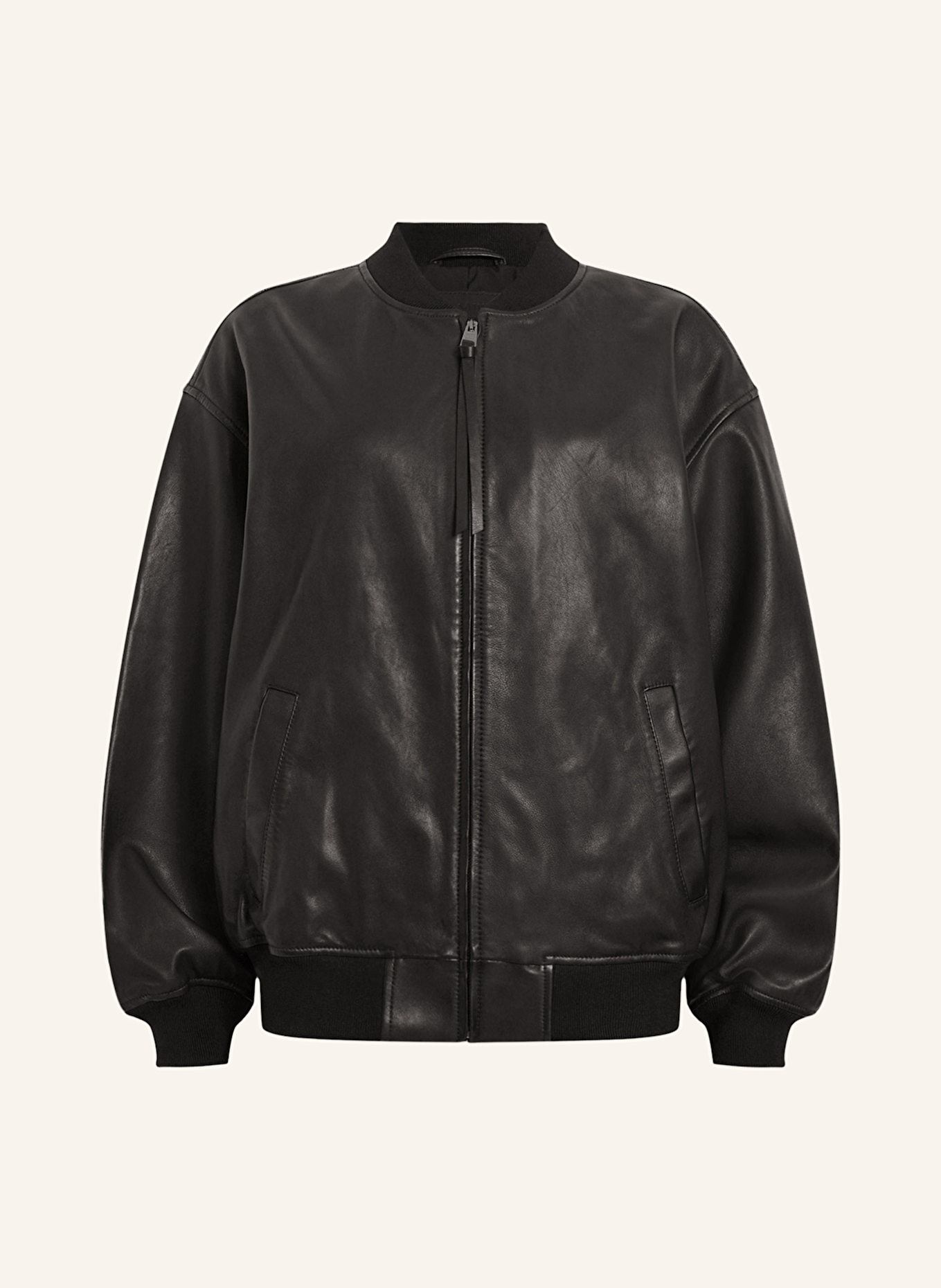 ALLSAINTS Lederjacke BELLE, Farbe: SCHWARZ (Bild 1)