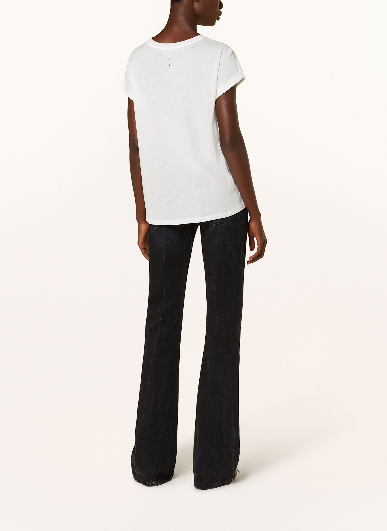 ALLSAINTS T-shirt ANNA, Color: WHITE (Image 3)