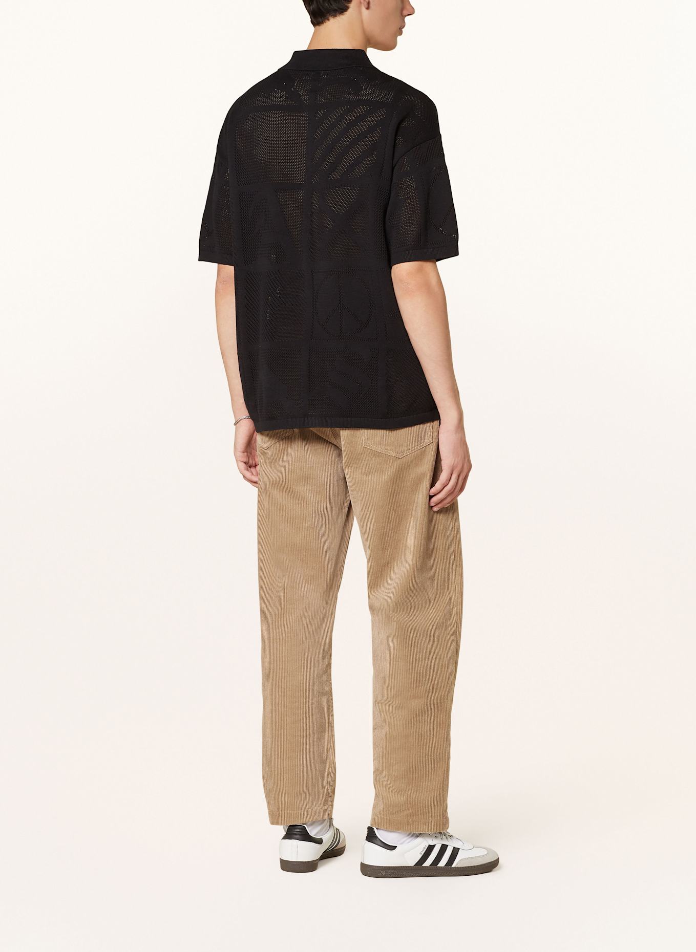 ALLSAINTS Knit shirt PALMA Comfort Fit, Color: BLACK (Image 3)