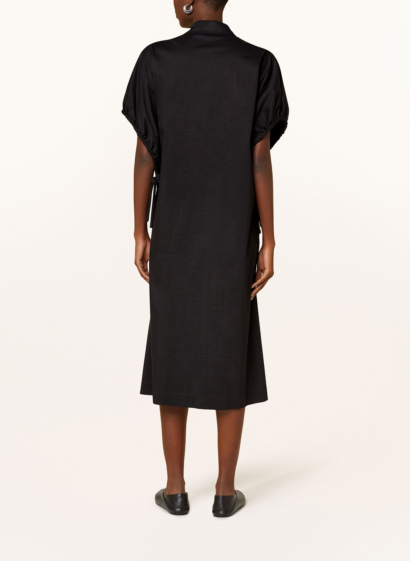 CATNOIR Hemdblusenkleid: SCHWARZ