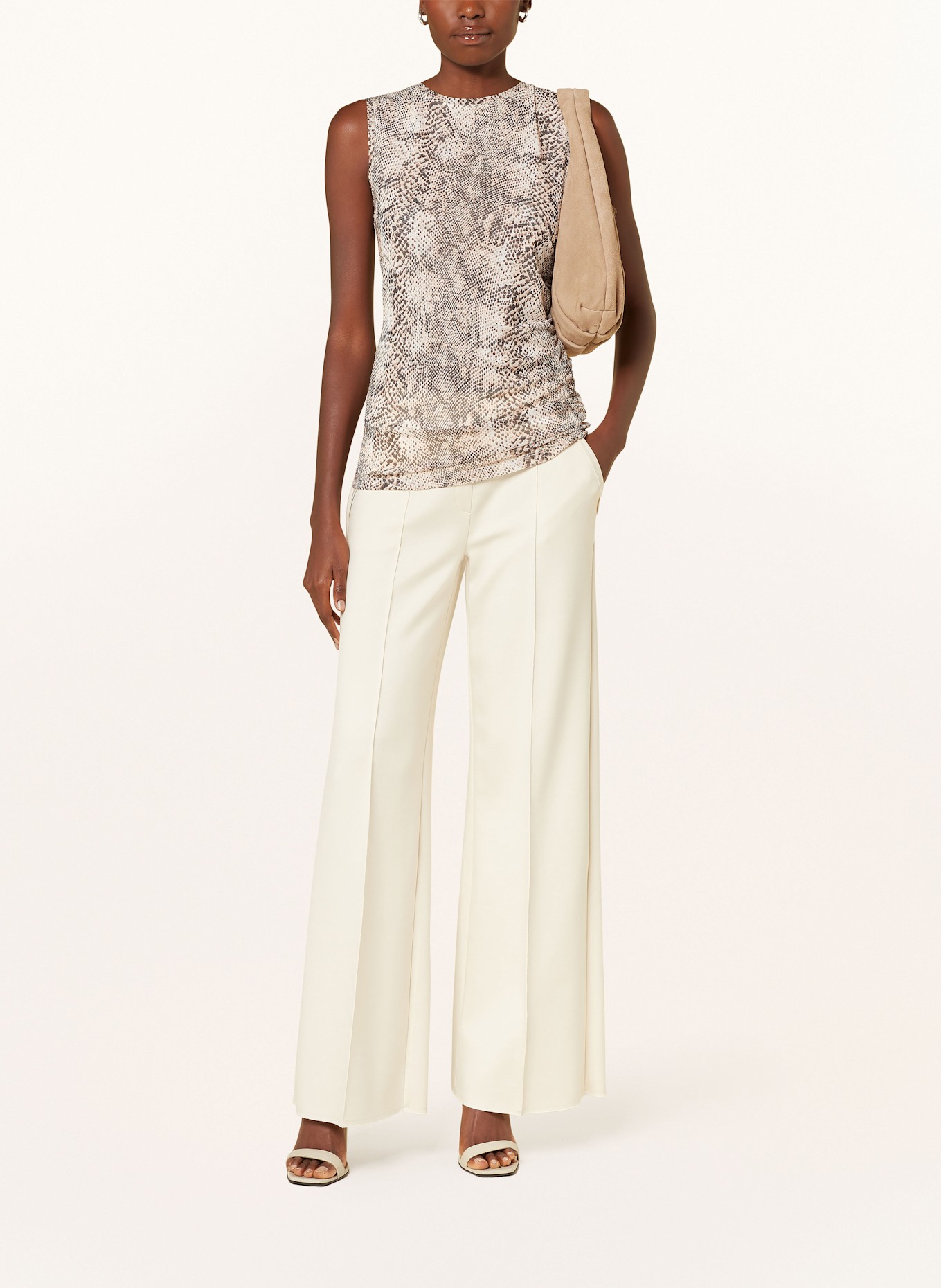 MARC AUREL Top z siateczki: JASNOBRĄZOWY/ BRĄZOWY