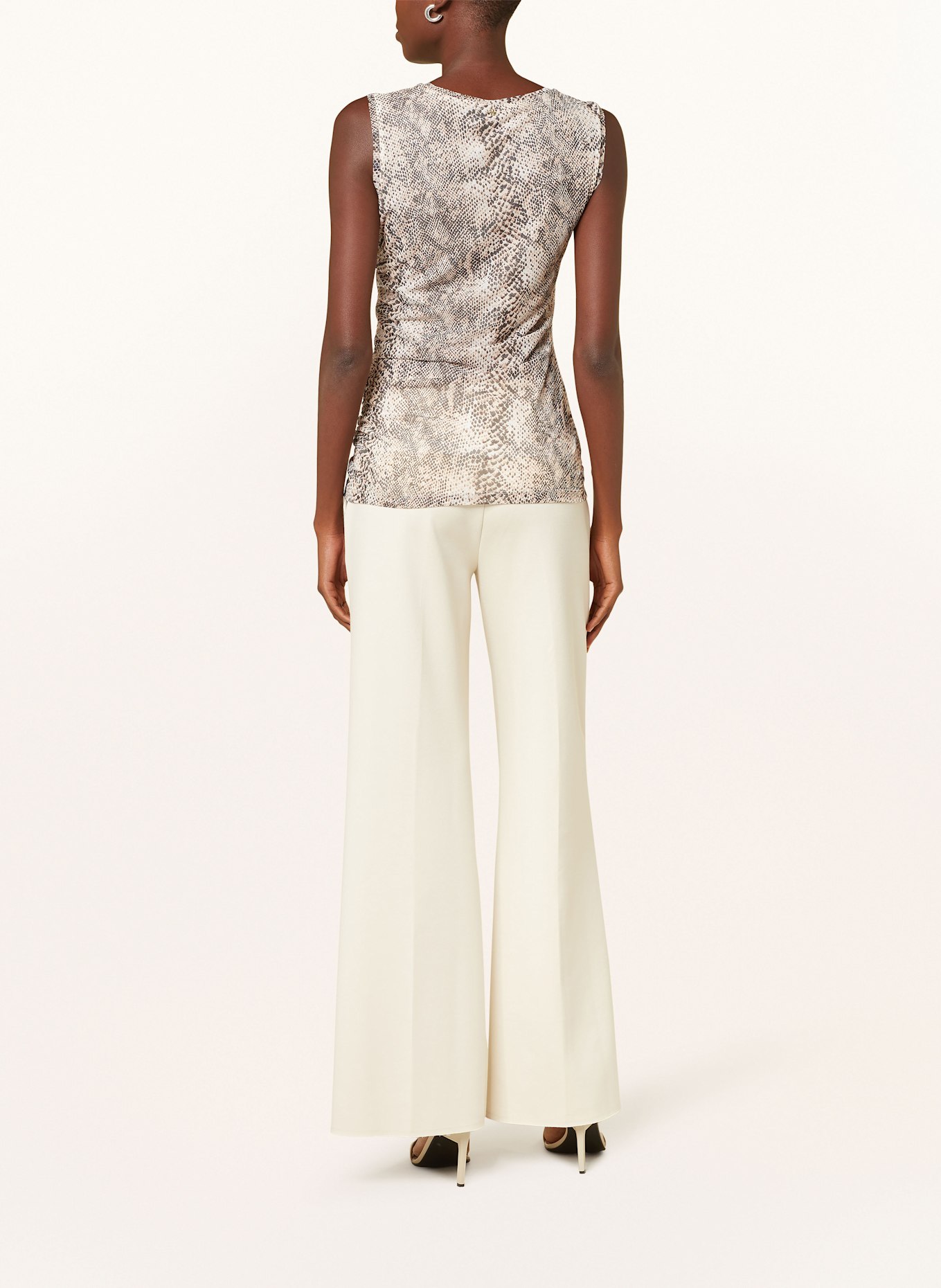 MARC AUREL Top z siateczki: JASNOBRĄZOWY/ BRĄZOWY