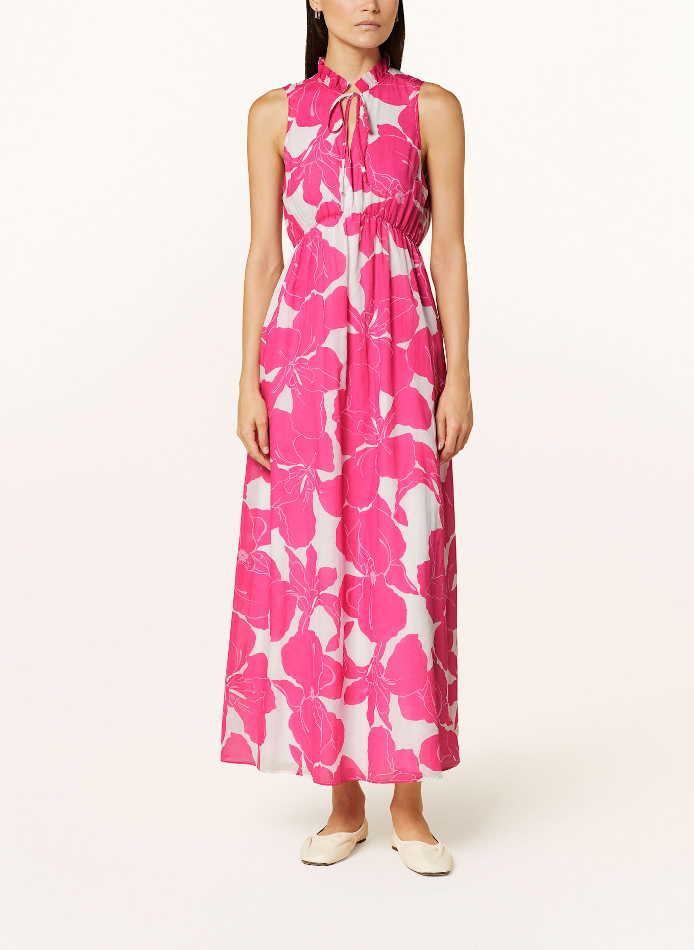 MARC AUREL Kleid: PINK/ WEISS