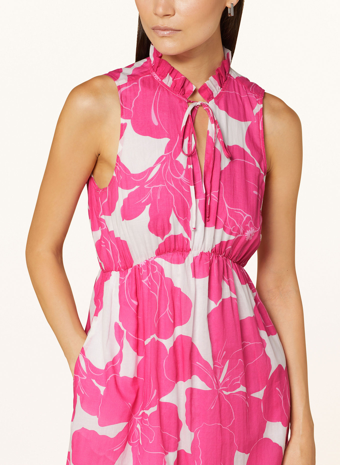 MARC AUREL Kleid: PINK/ WEISS