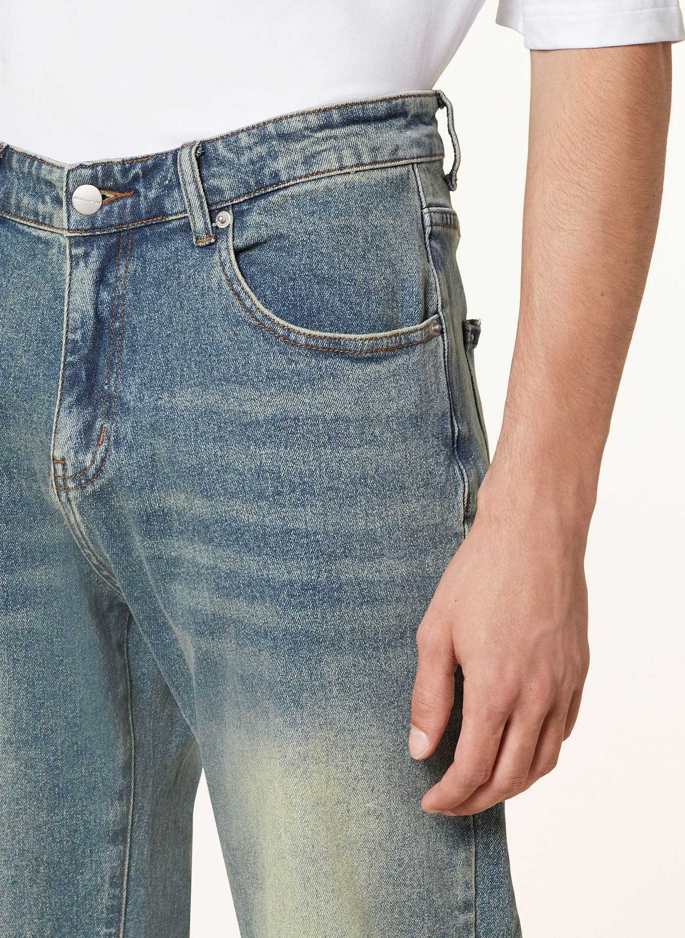 don't waste culture jeans frame KEONE Regular Fit, Farbe: Light pale (Bild 5)