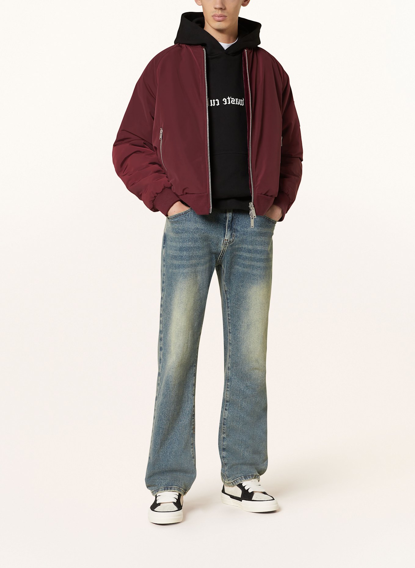 don't waste culture jeans frame KEONE Regular Fit, Farbe: Light pale (Bild 7)