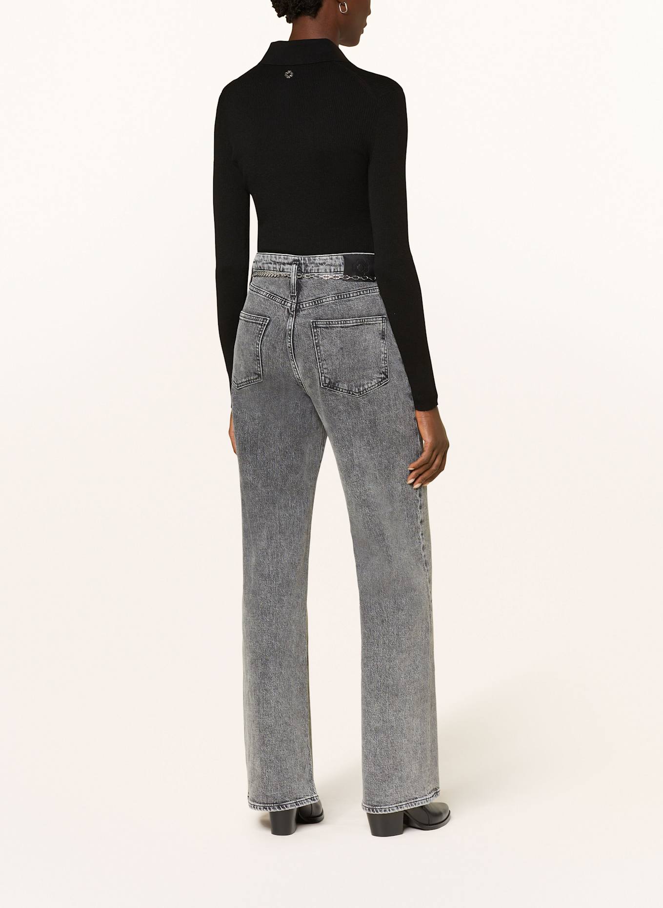 maje Straight Jeans: 0505 GREY