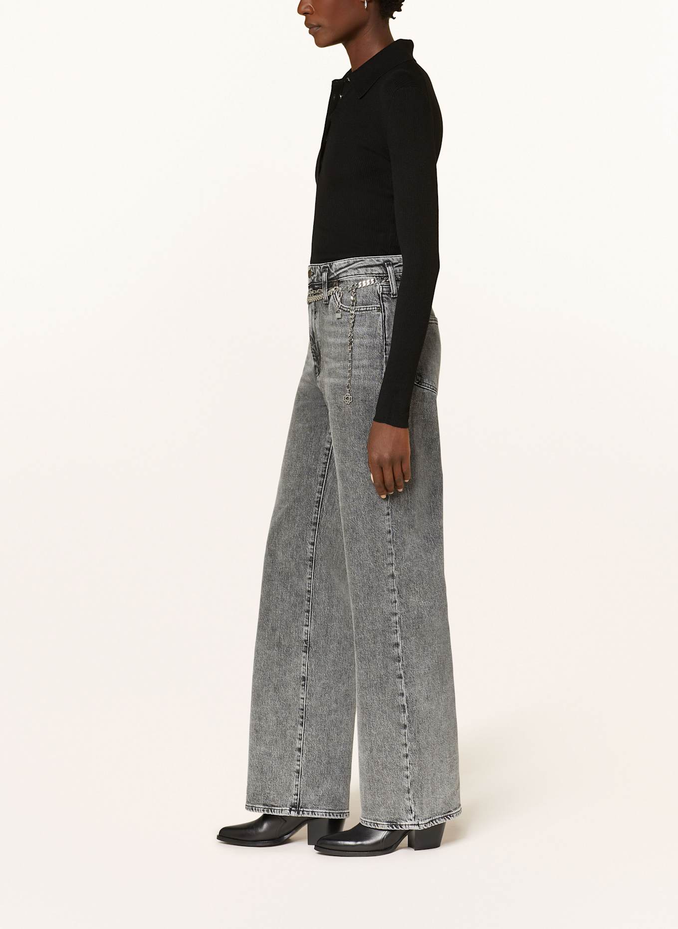 maje Straight Jeans: 0505 GREY