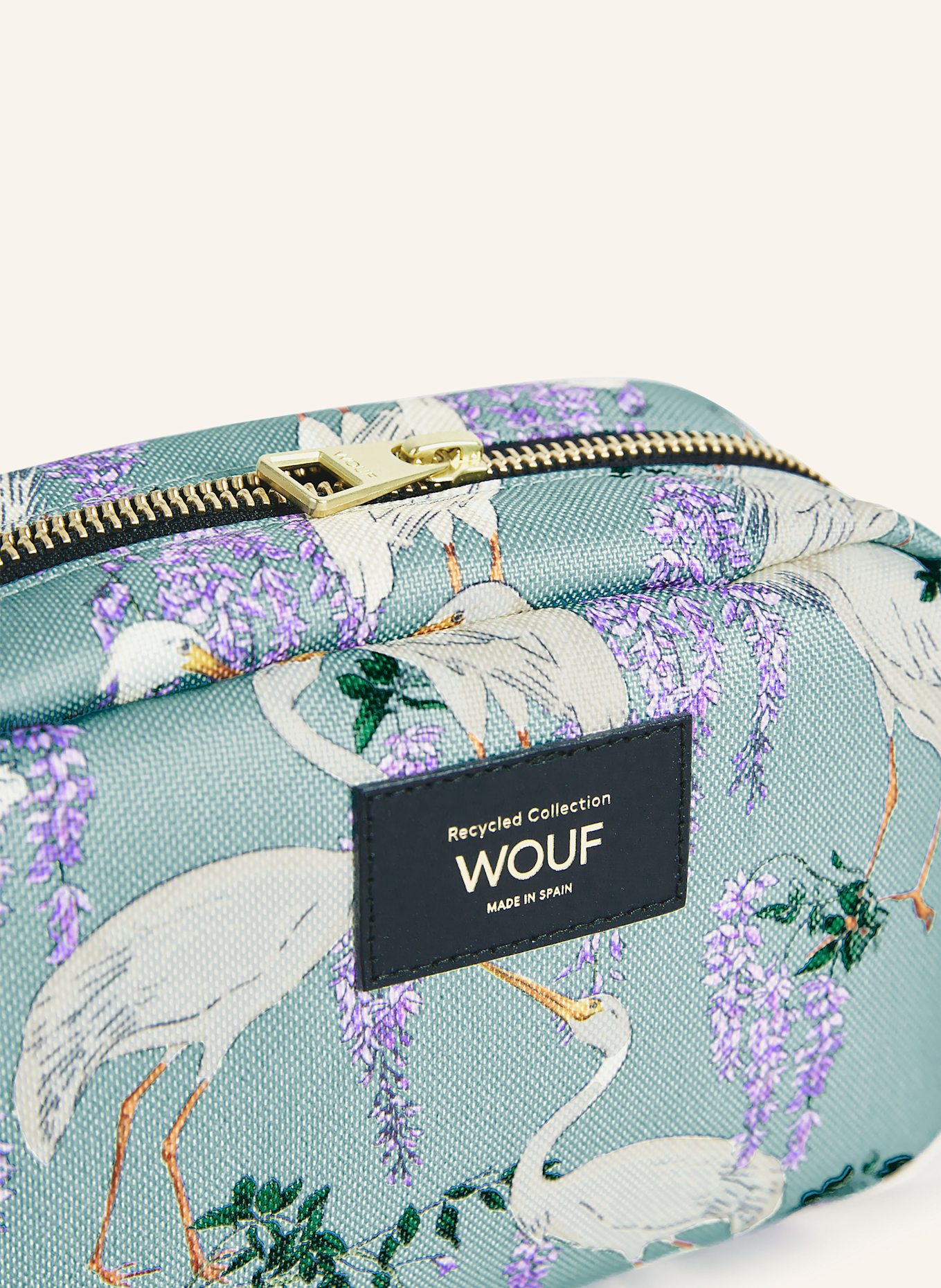 WOUF Kosmetiktasche HERON, Farbe: HELLBLAU/ WEISS/ HELLLILA (Bild 3)