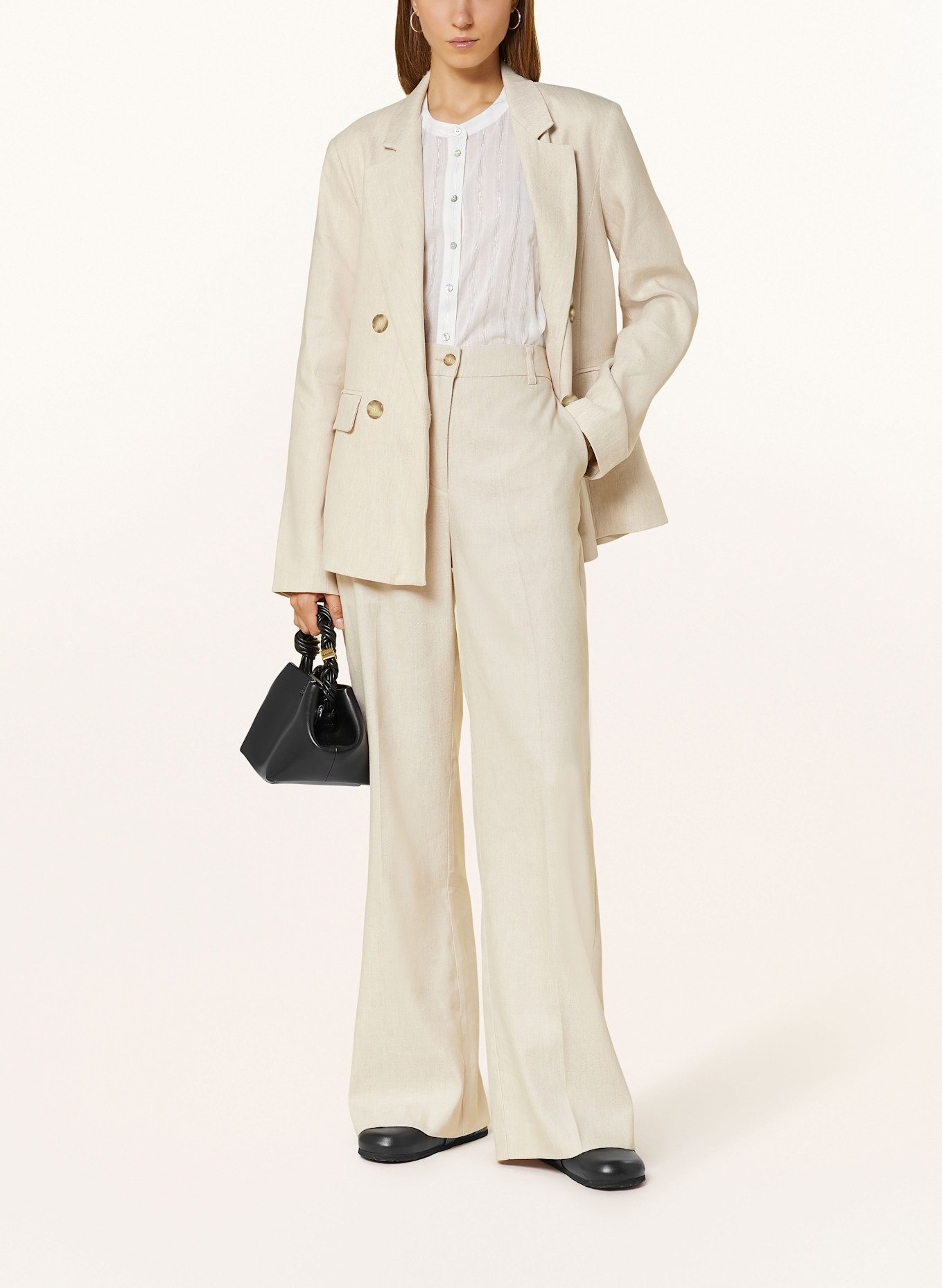 BEAUMONT Blazer CHARMY mit Leinen: BEIGE