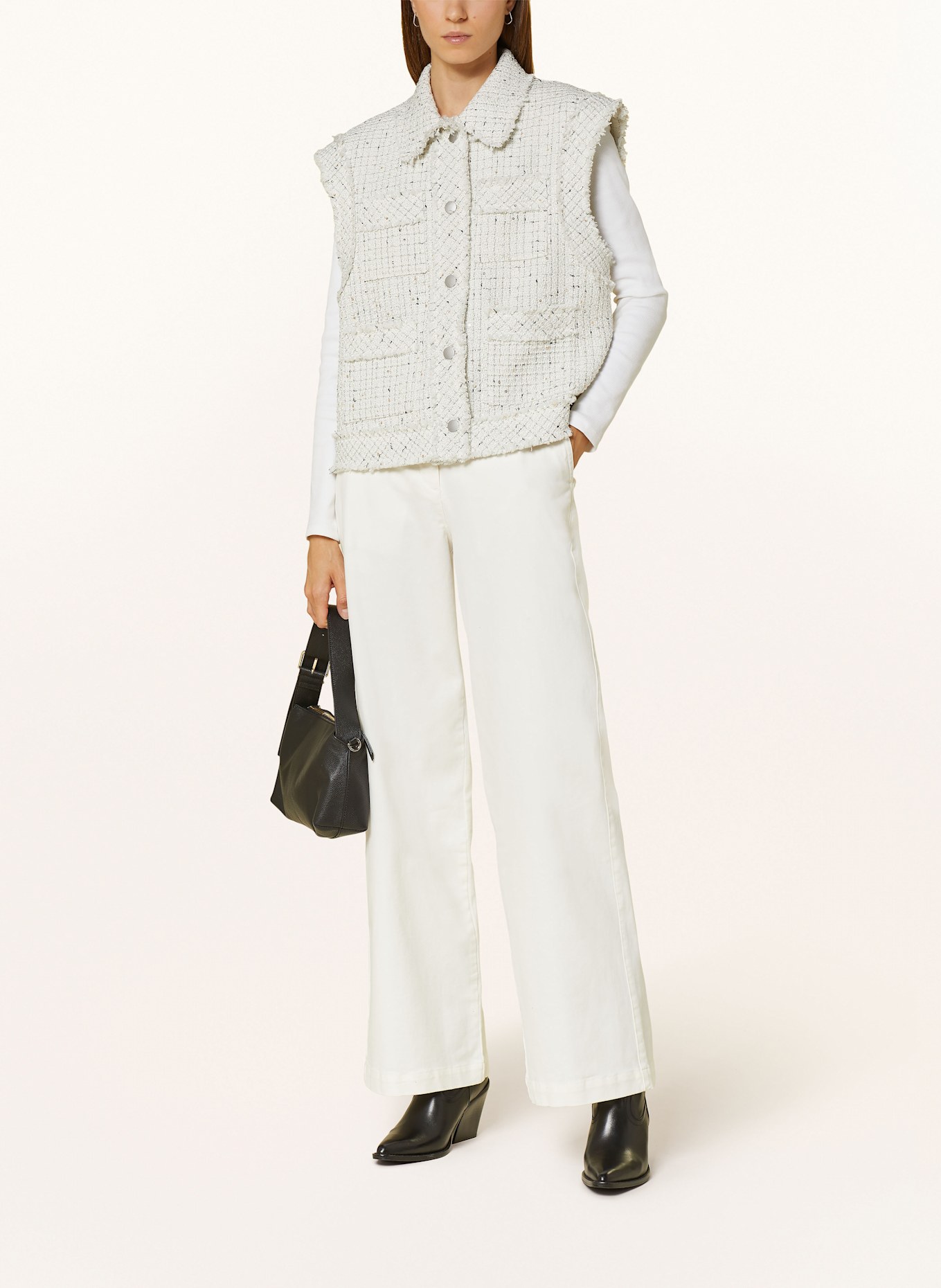 BEAUMONT Straight Jeans ROSE: 2140 cream