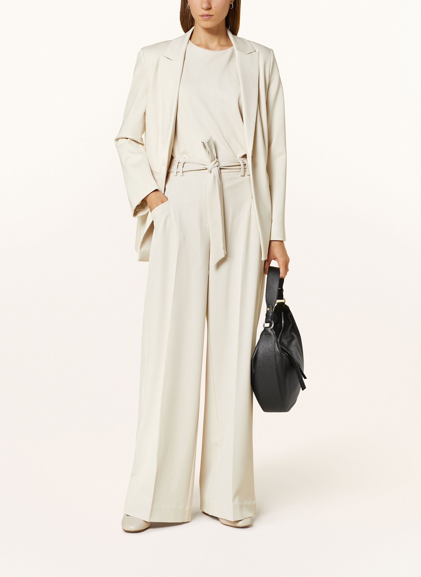 BEAUMONT Marlenehose PUCK: CREME