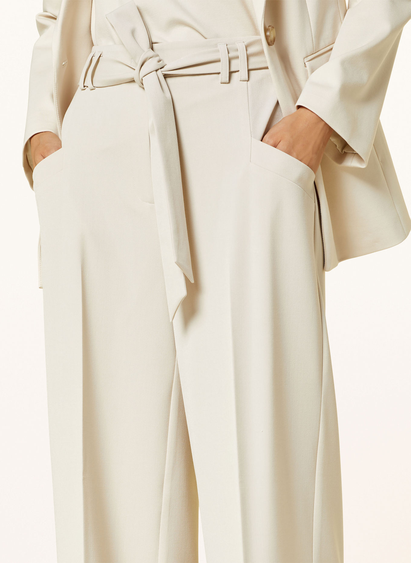 BEAUMONT Marlenehose PUCK: CREME