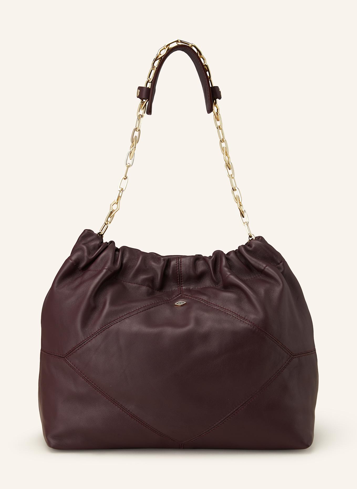 ba&sh Beuteltasche JUNE: DUNKELROT