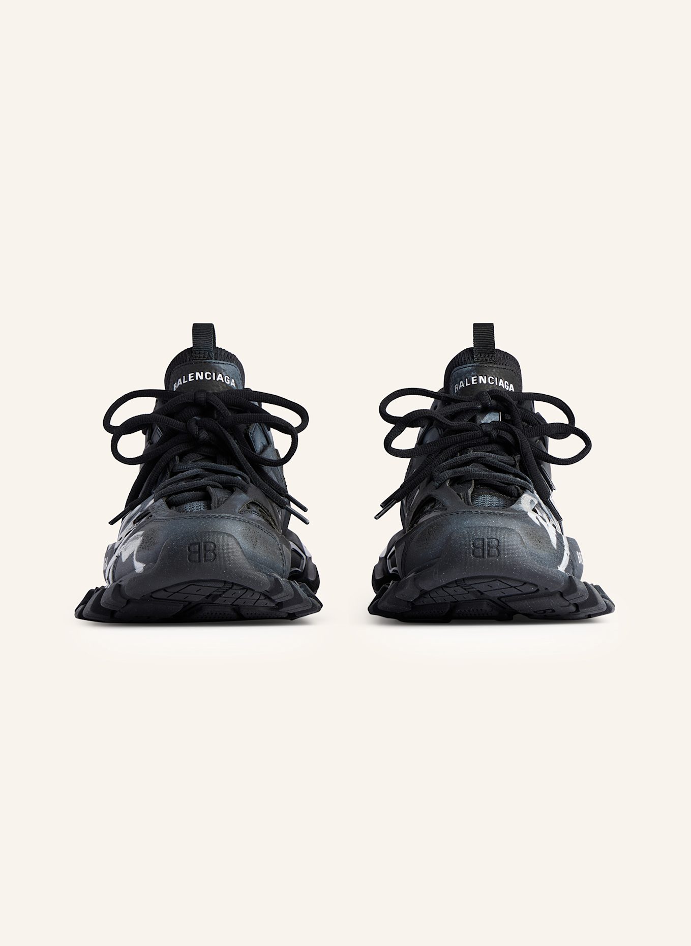Black balenciaga track outlet