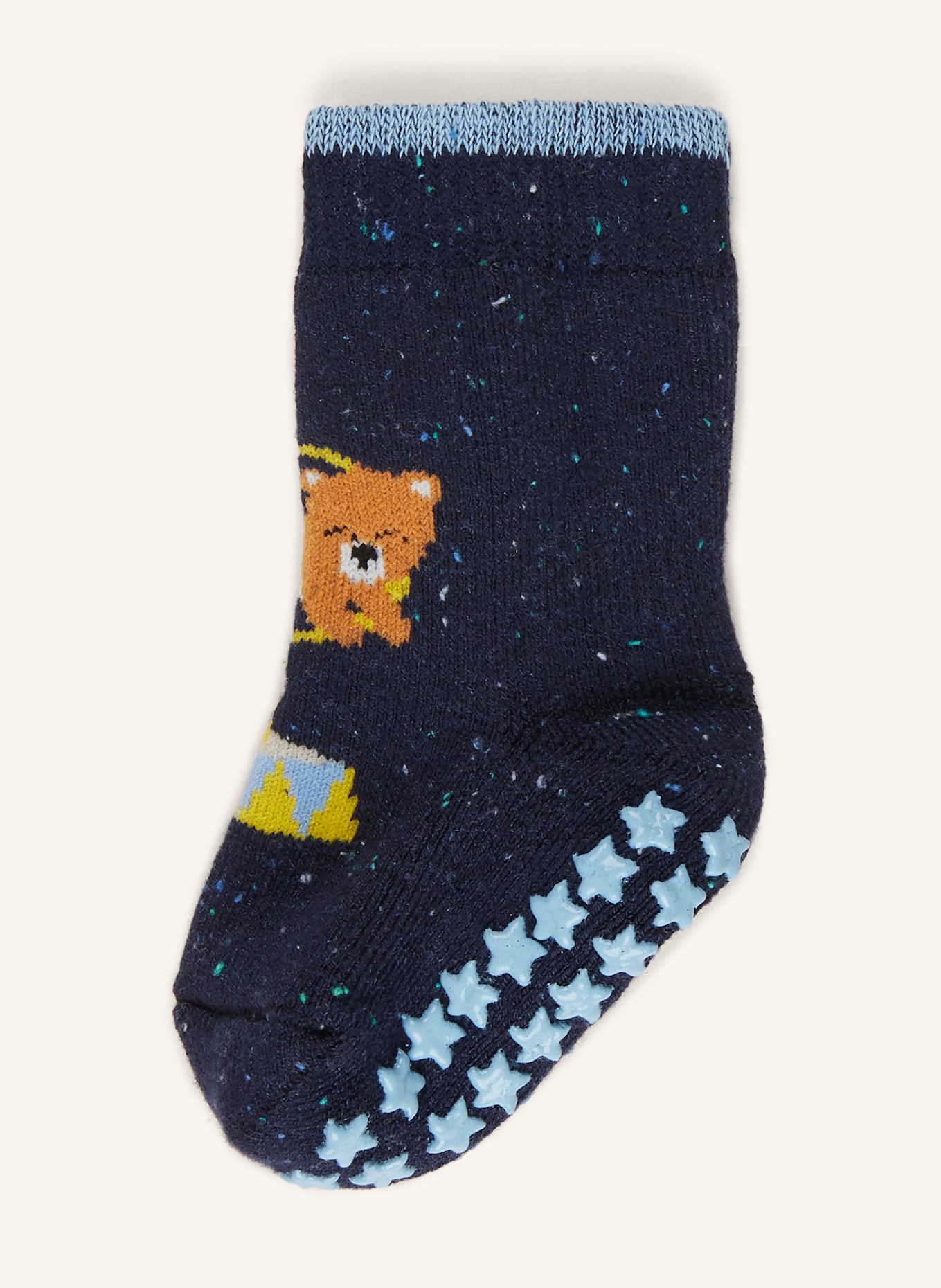 FALKE Stoppersocken BABY SHOW BEARS: 6116 SPACE BLUE