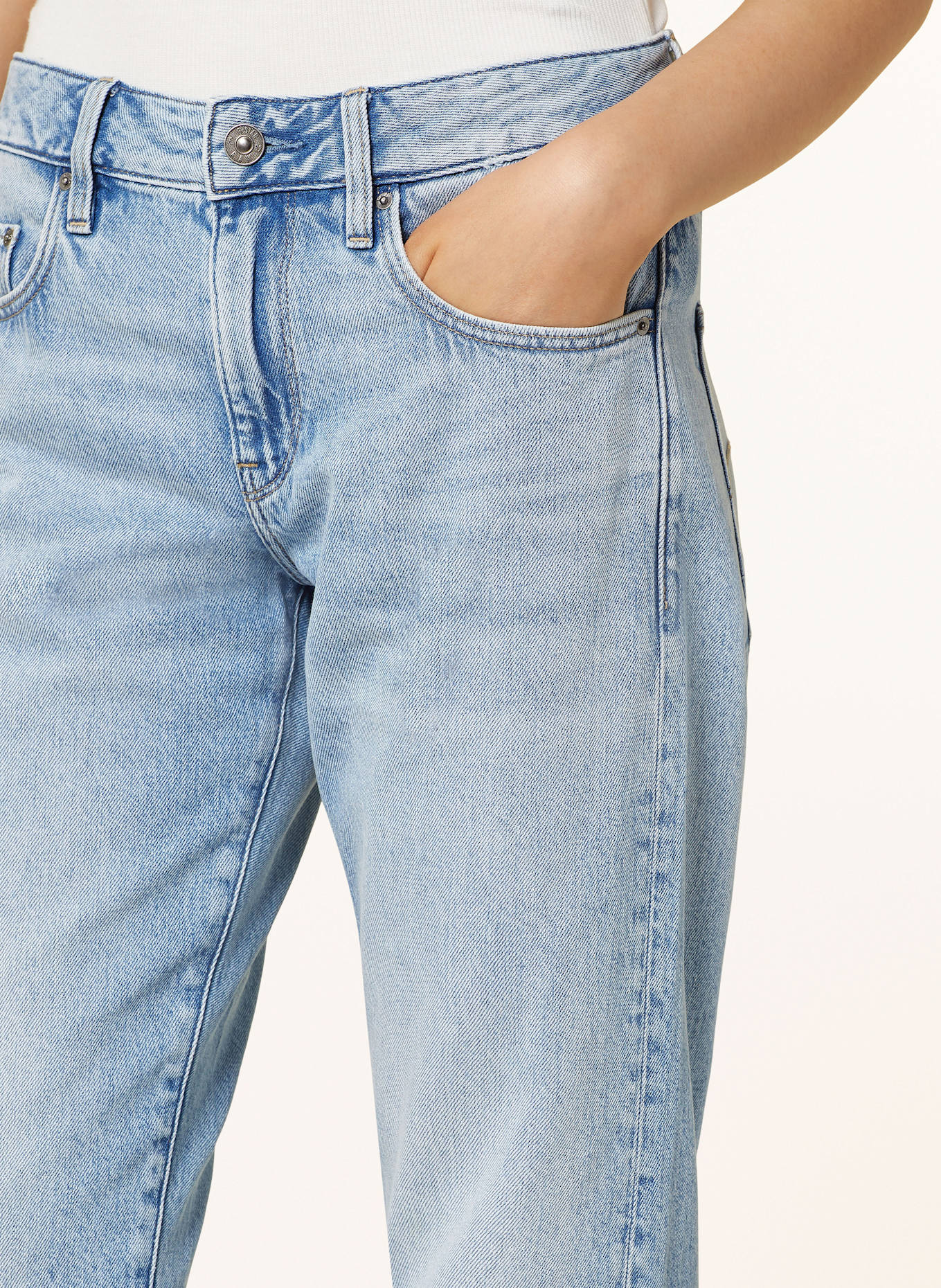 G-Star Boyfriend jeans KATE: H110 sun faded blue cape