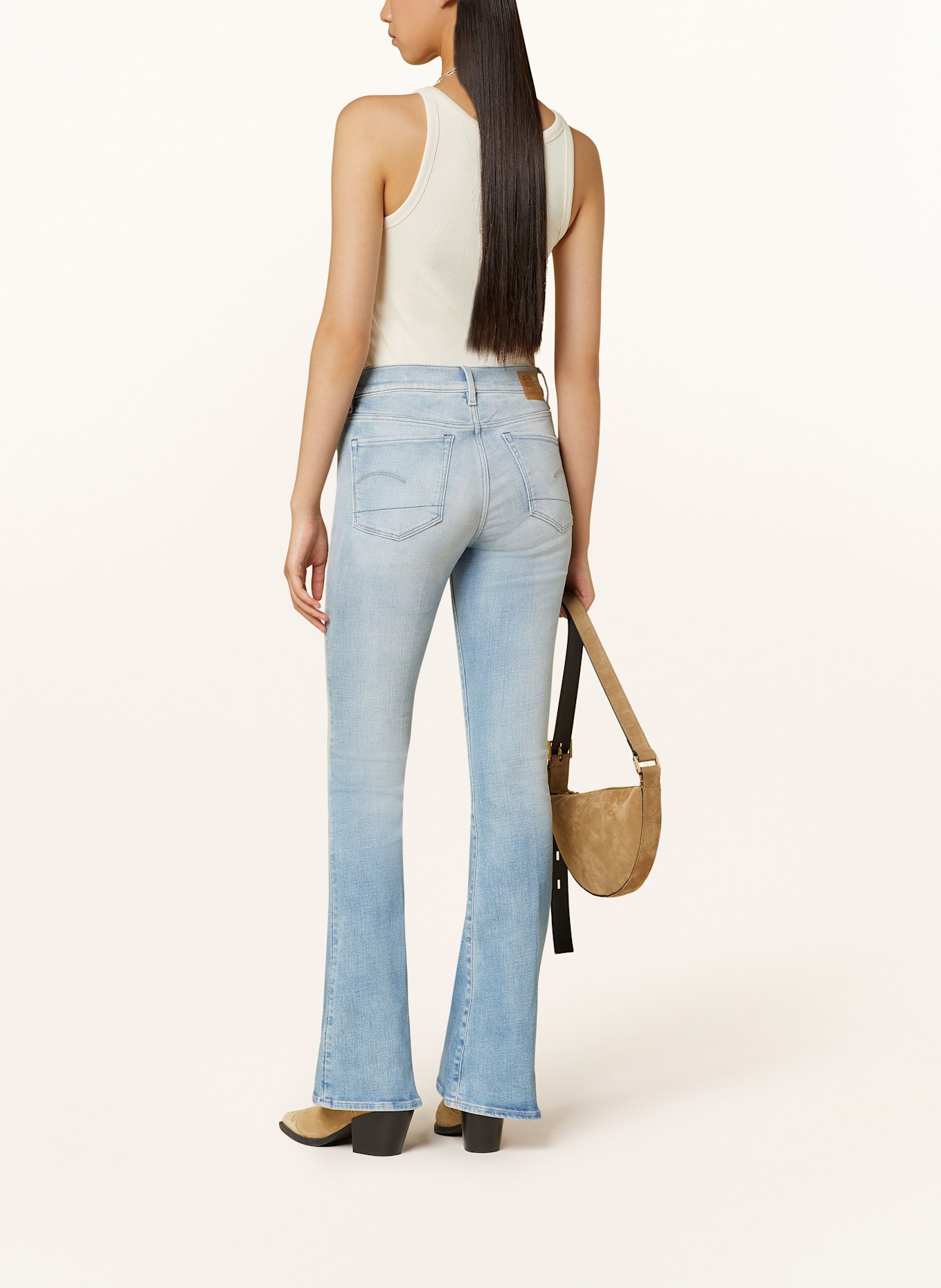 G-Star Flared Jeans: H105 vintage alloy blue