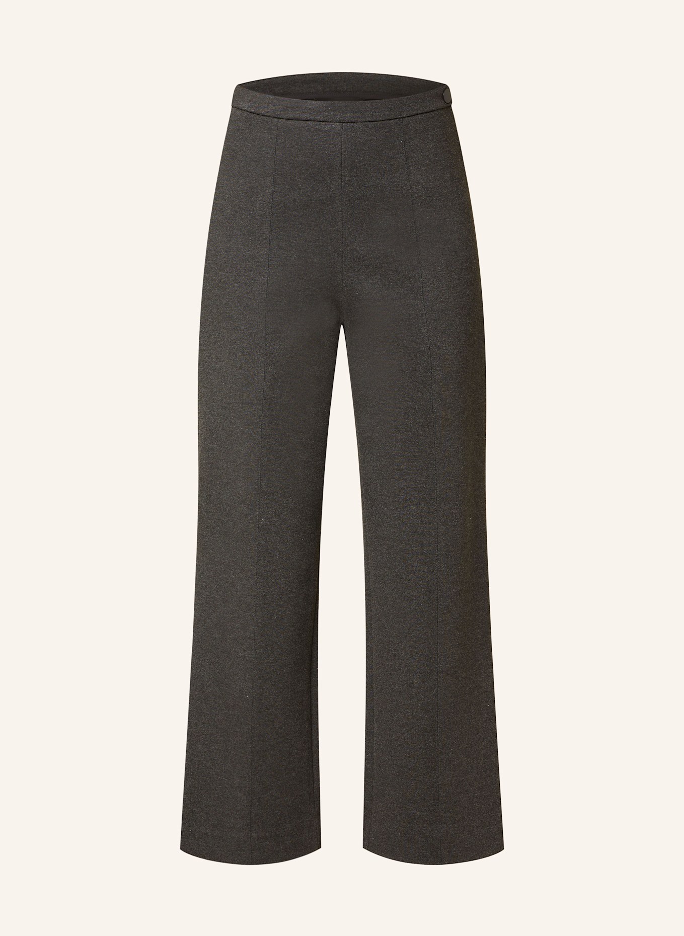 WHISTLES CAMILLA jersey culottes, Color: DARK GRAY (Image 1)