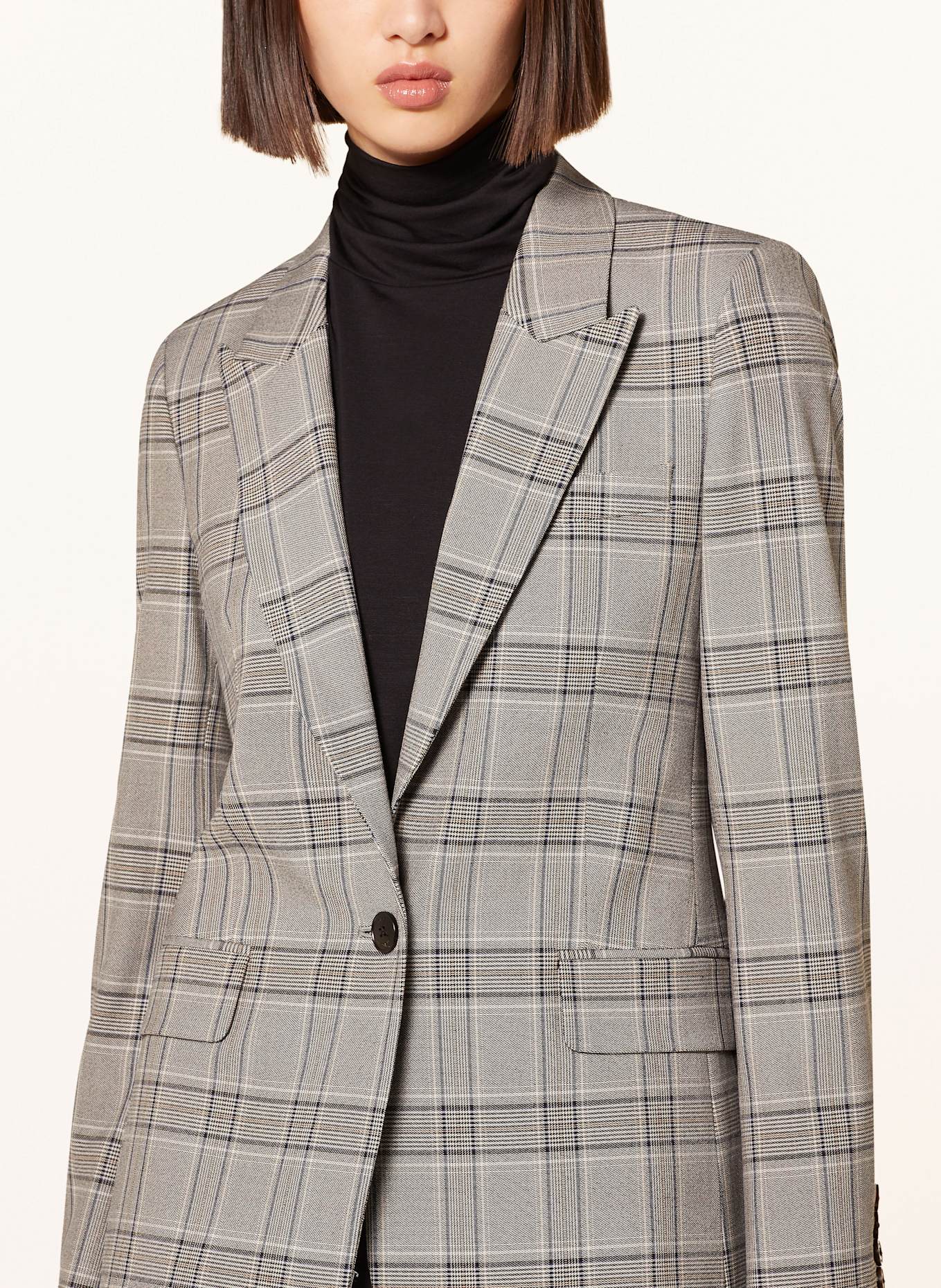 Reiss grey blazer top