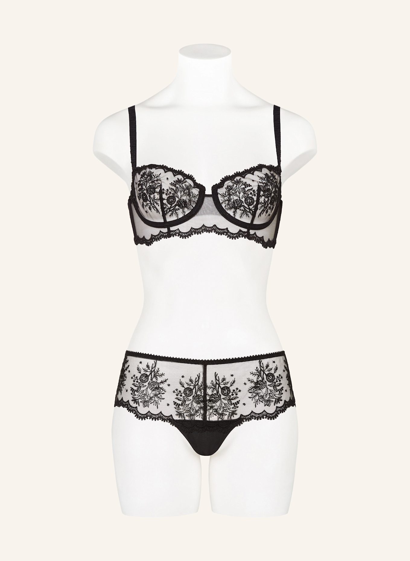 SIMONE PÉRÈLE Kalhotky panty INTRIGUE: ČERNÁ