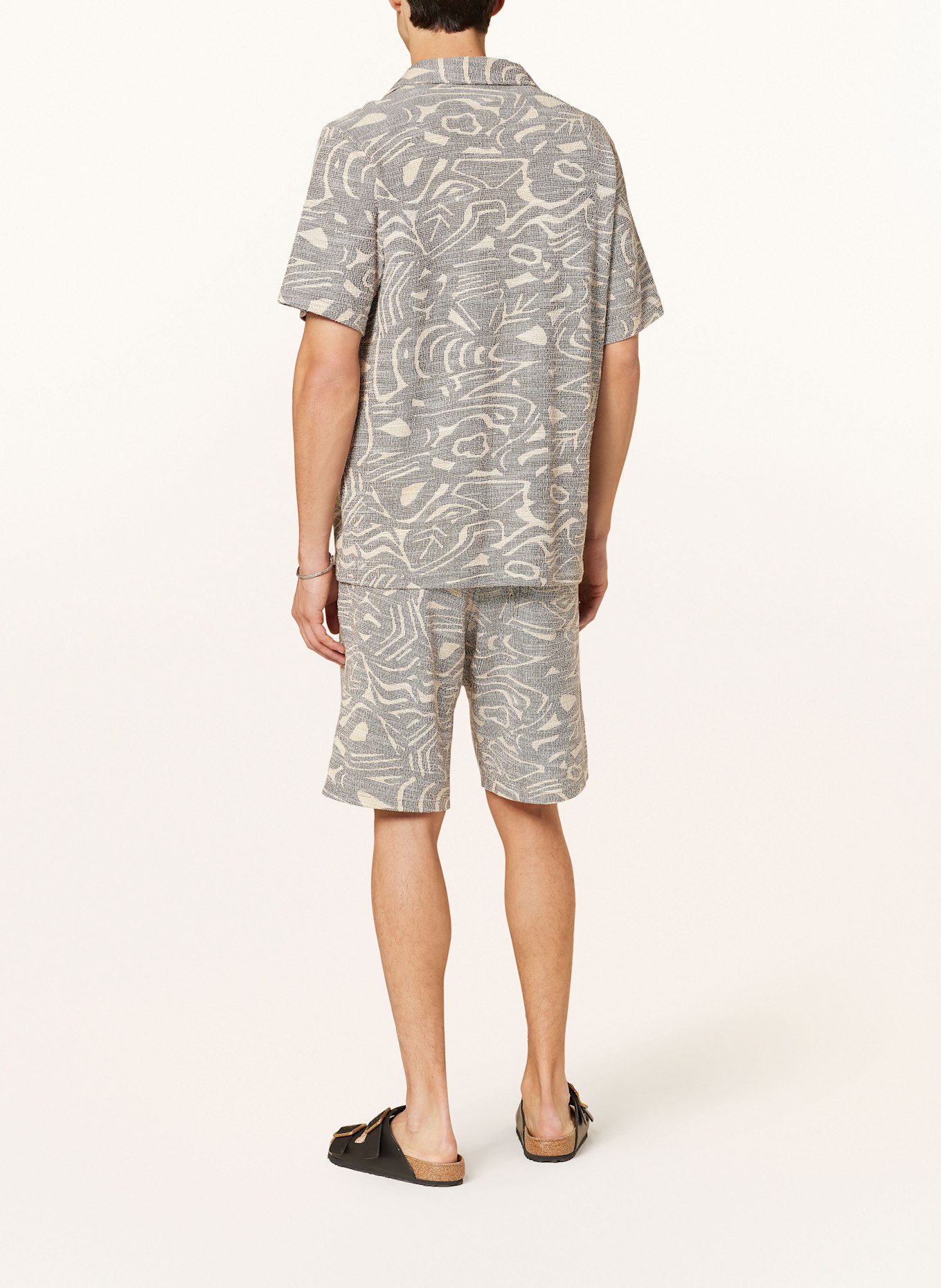 NN.07 Jersey shorts JERRY: DARK BROWN / LIGHT BROWN