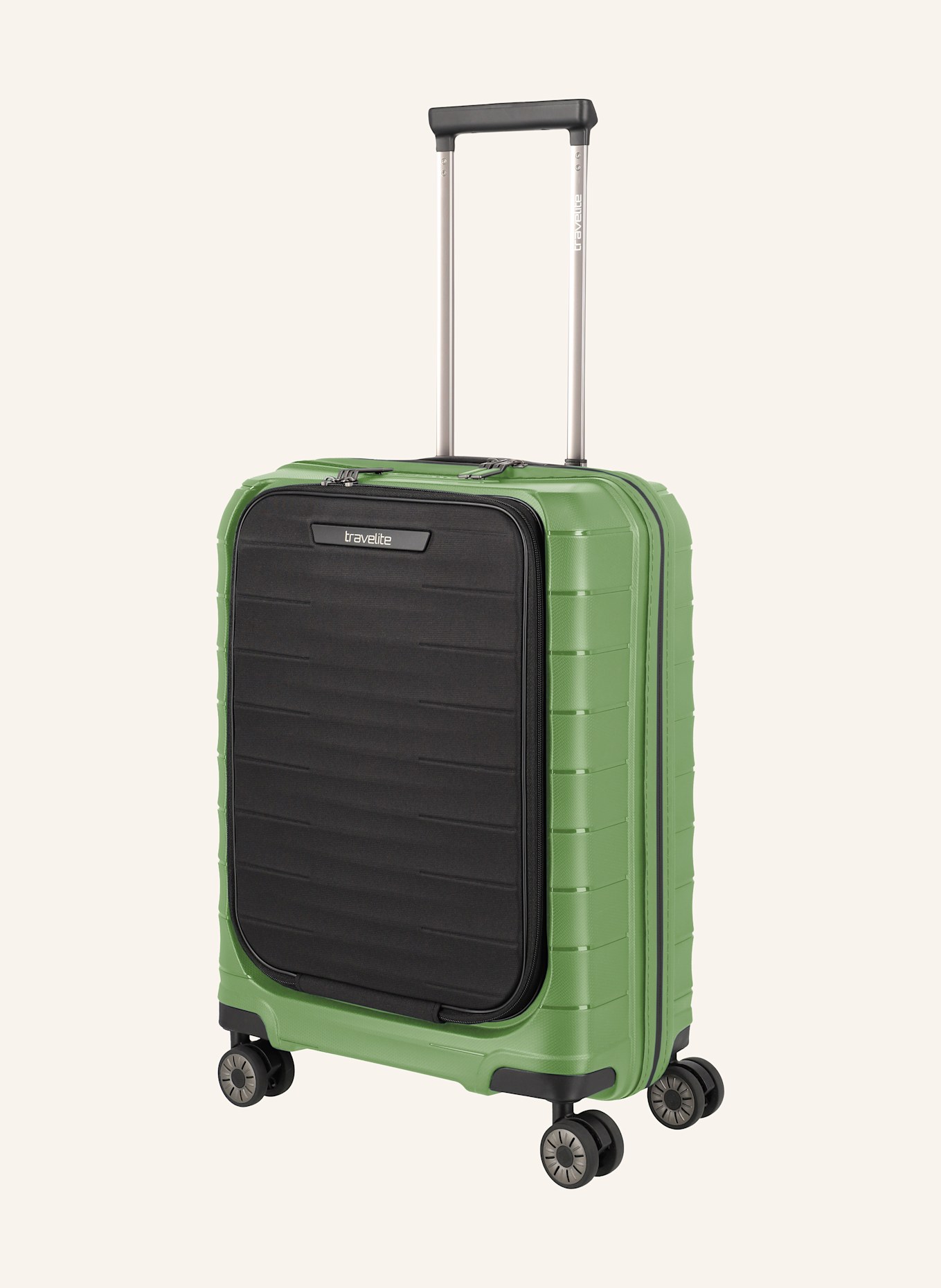 travelite Trolley MOOBY S+: GRÜN