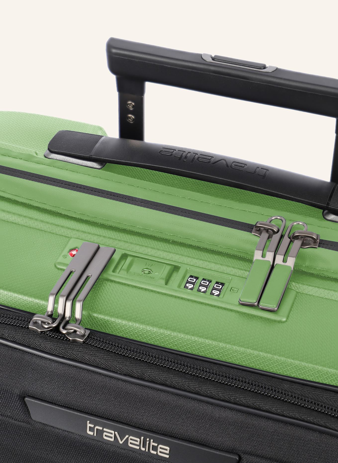 travelite Trolley MOOBY S+: GRÜN