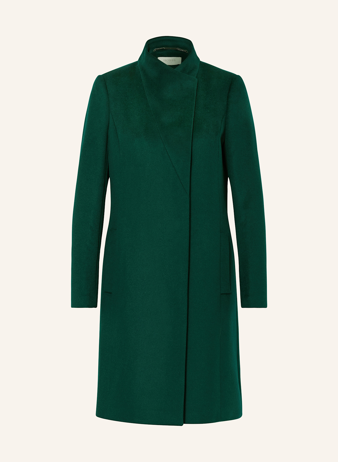 HOBBS Wool coat MARISSA in dark green