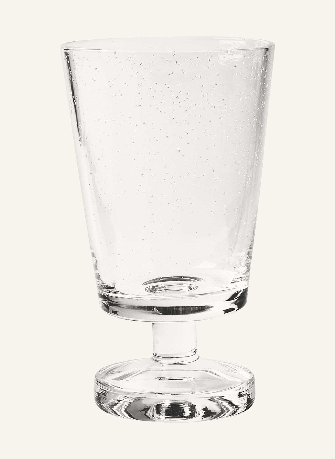 BROSTE COPENHAGEN set of 2 wine glasses BUBBLE, Color: WHITE (Image 2)