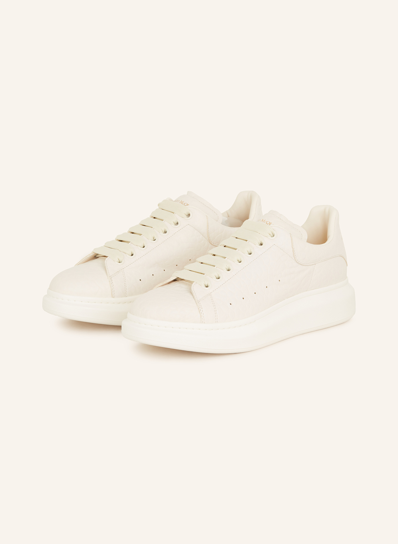 Alexander McQUEEN Sneaker in ecru