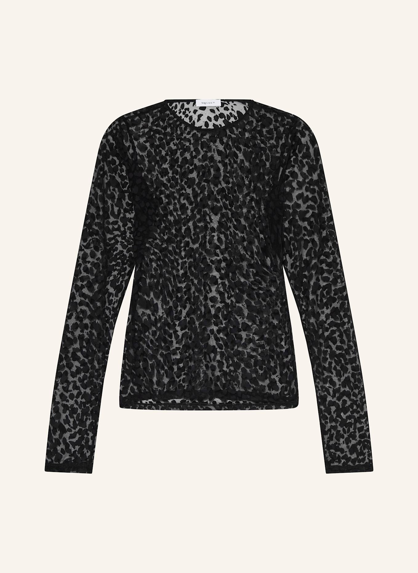 McQUEEN Longsleeve: SCHWARZ
