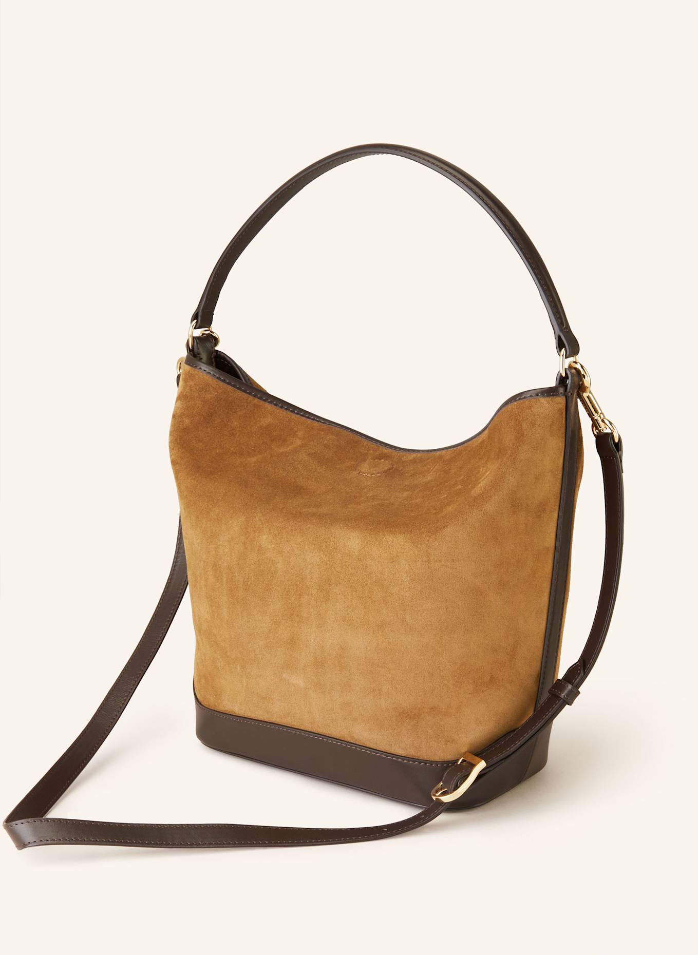 SANDRO Beuteltasche: CAMEL