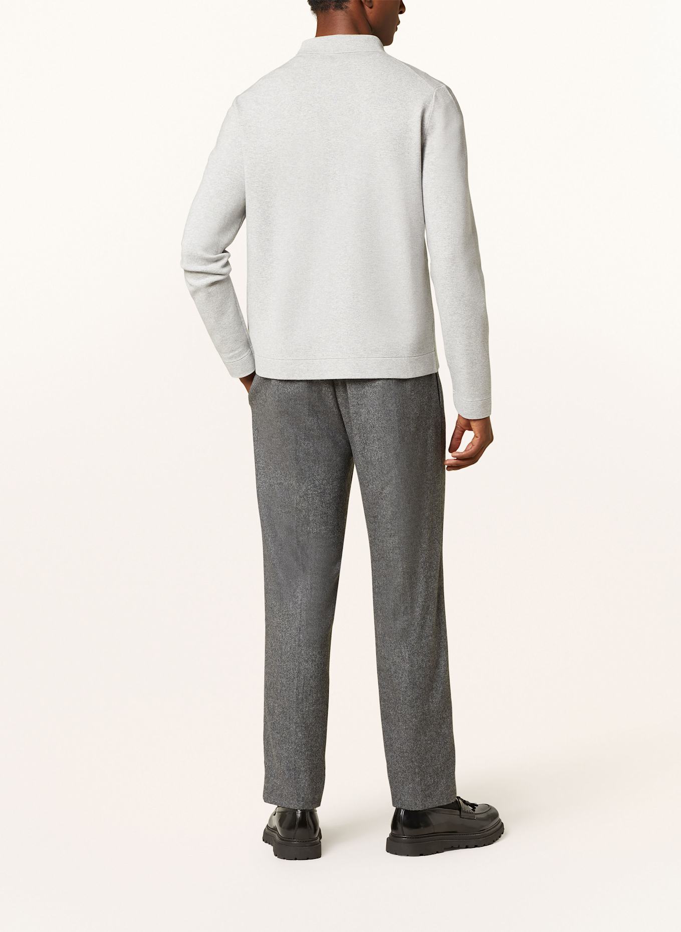 REISS Cardigan RIVERS, Color: LIGHT GRAY (Image 3)