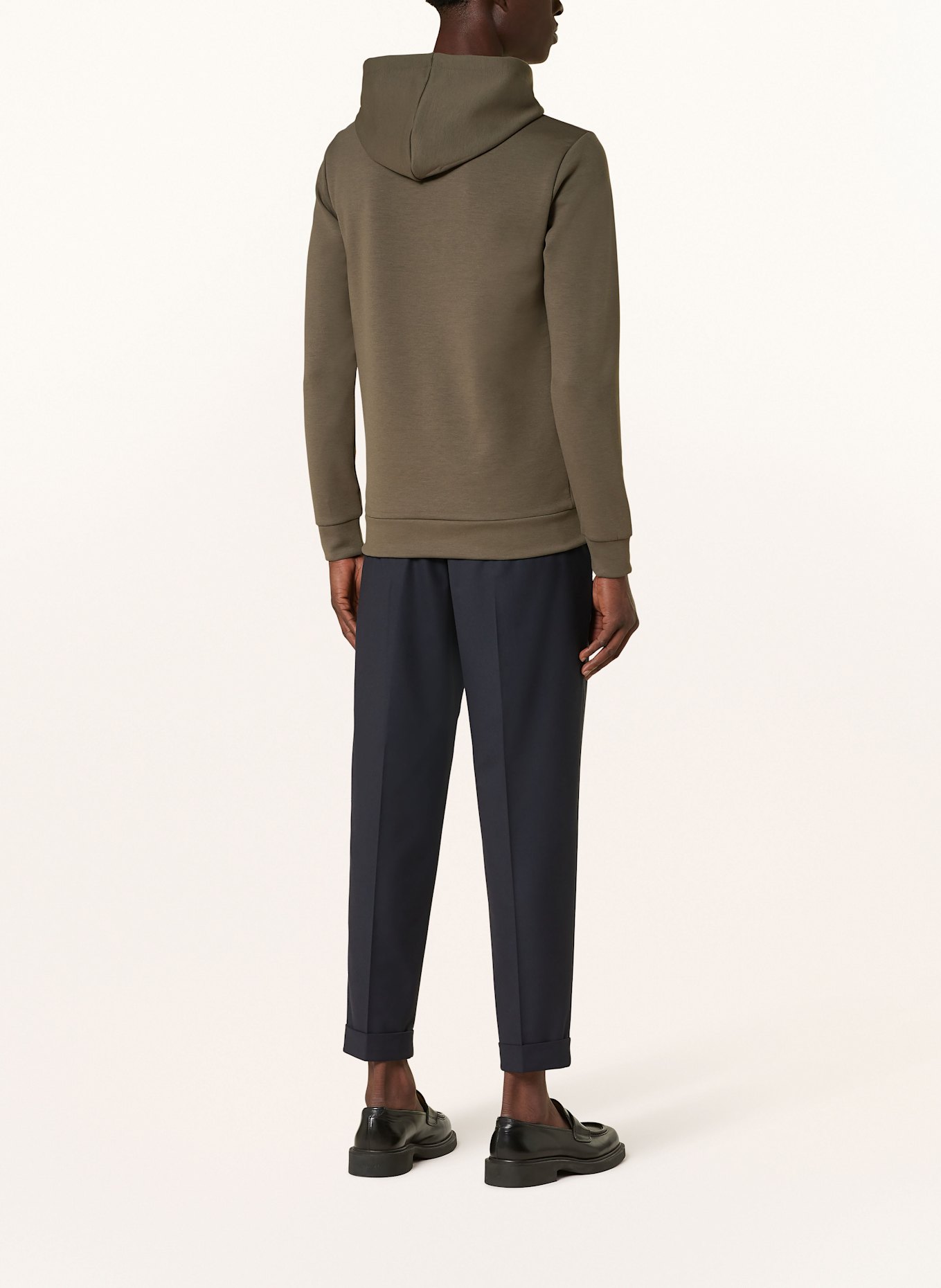 REISS underground hoodie, Color: KHAKI (Image 3)