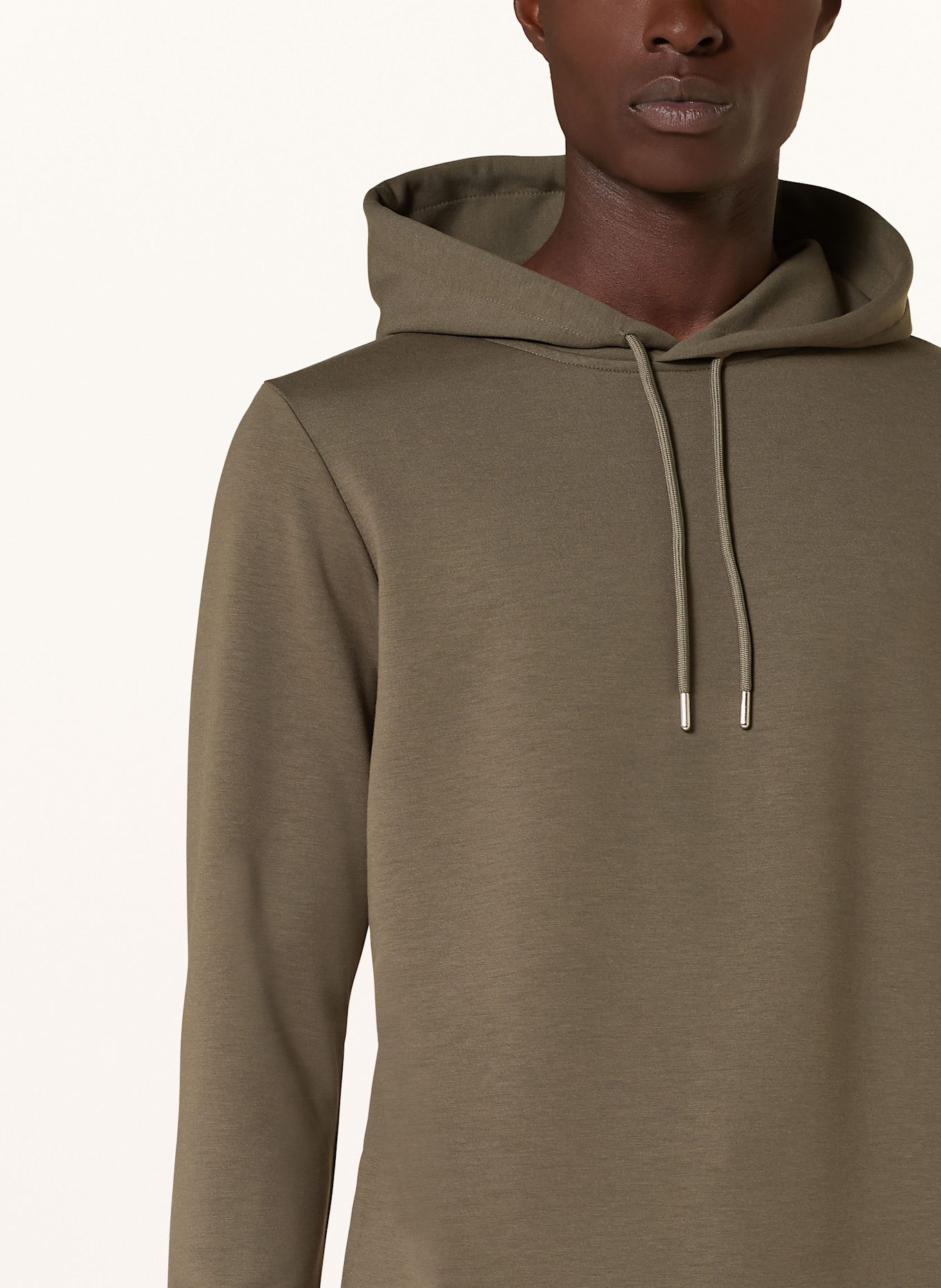 REISS underground hoodie, Color: KHAKI (Image 5)