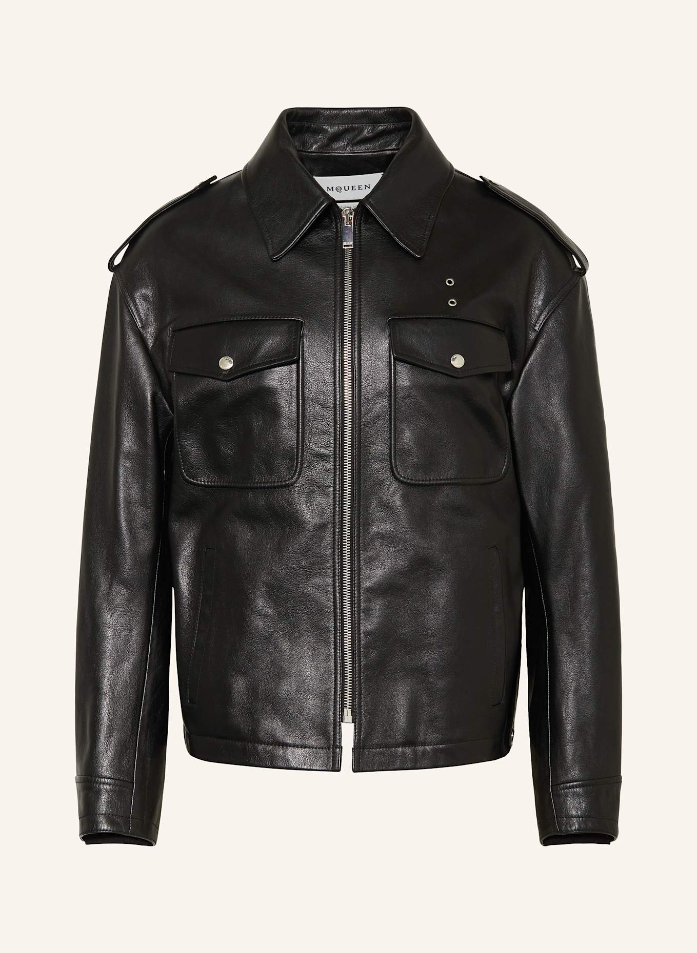 Alexander McQUEEN Leather jacket