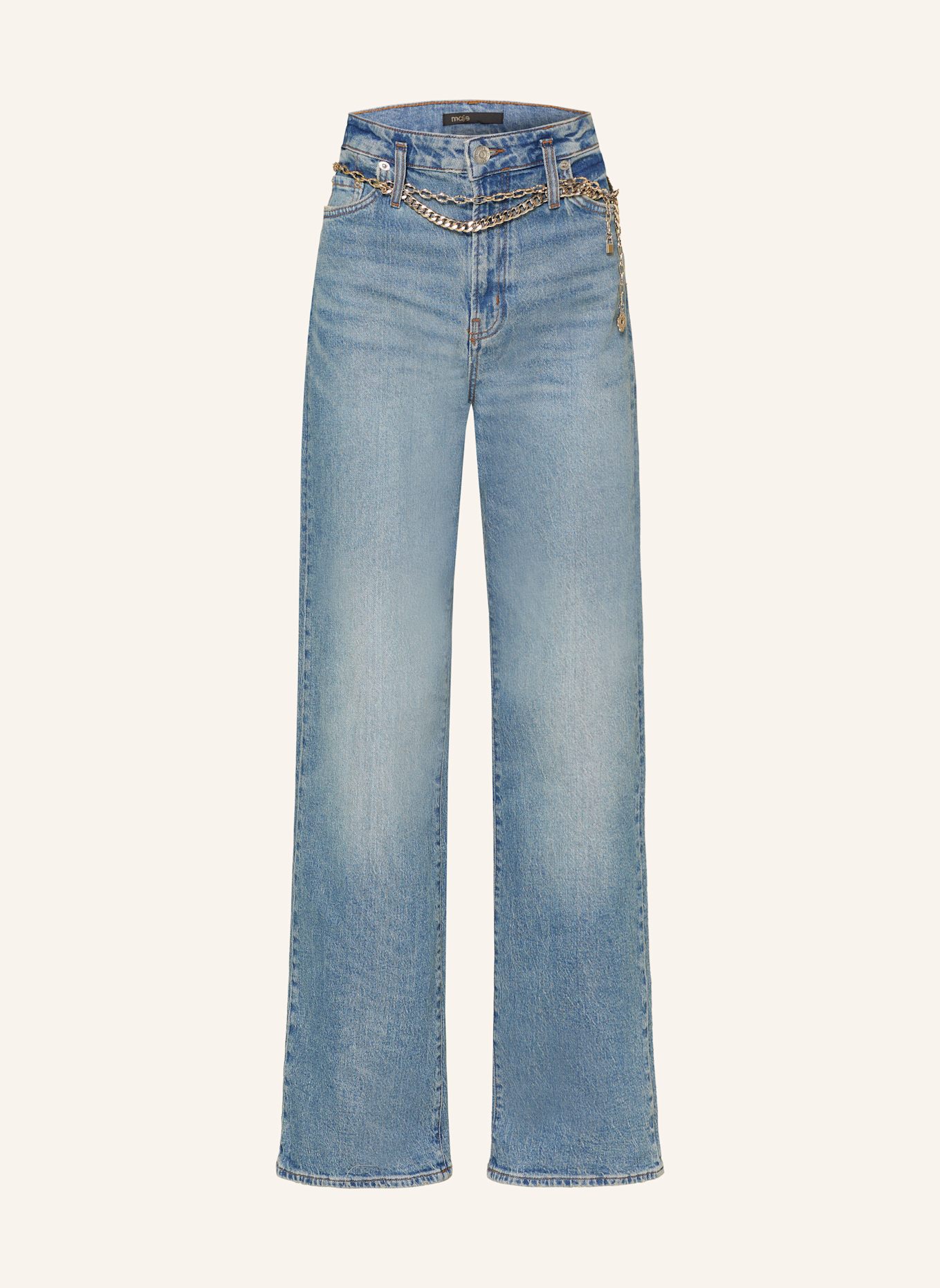 maje Jeansy straight: 0201 BLUE