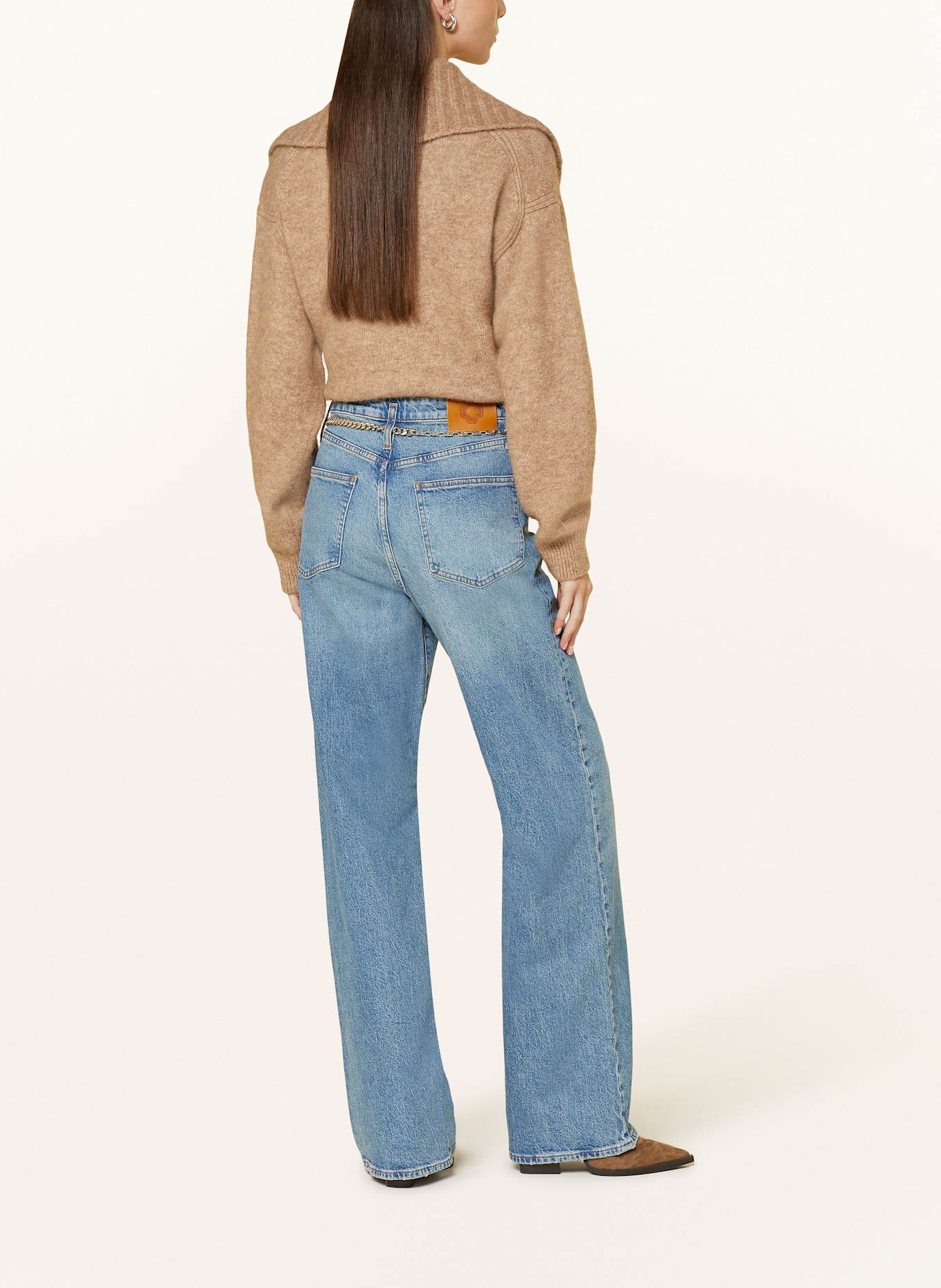 maje Jeansy straight: 0201 BLUE