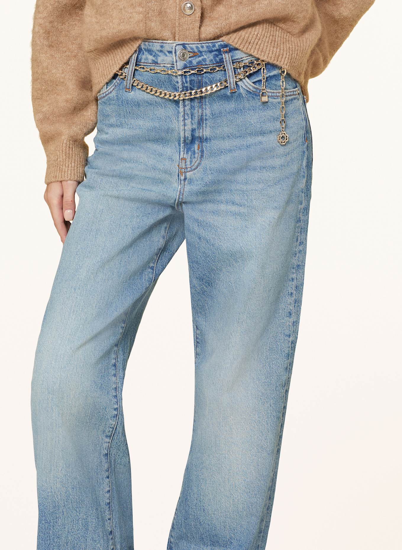 maje Jeansy straight: 0201 BLUE