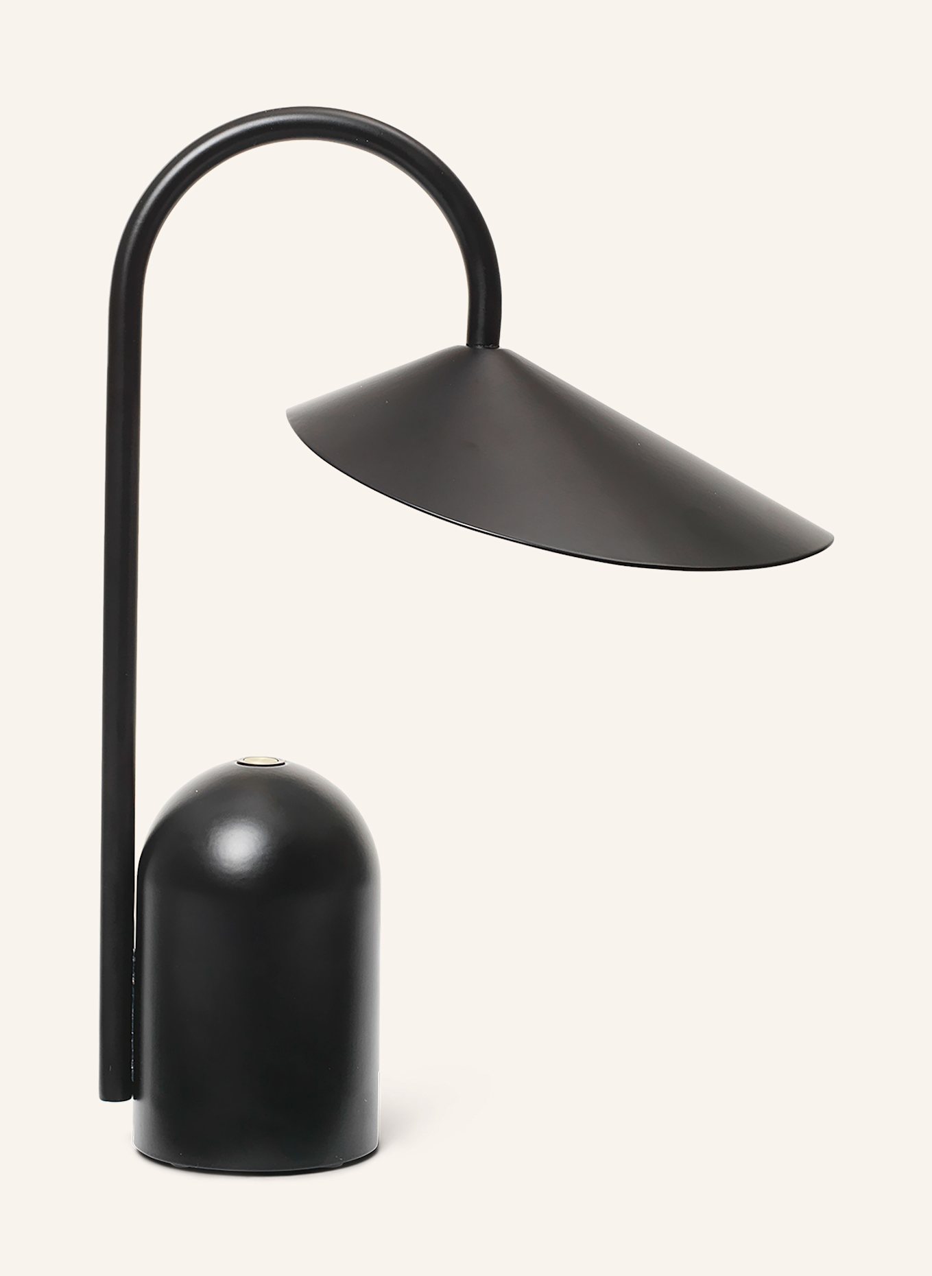 Ferm LIVING Lampa stołowa ARUM: CZARNY