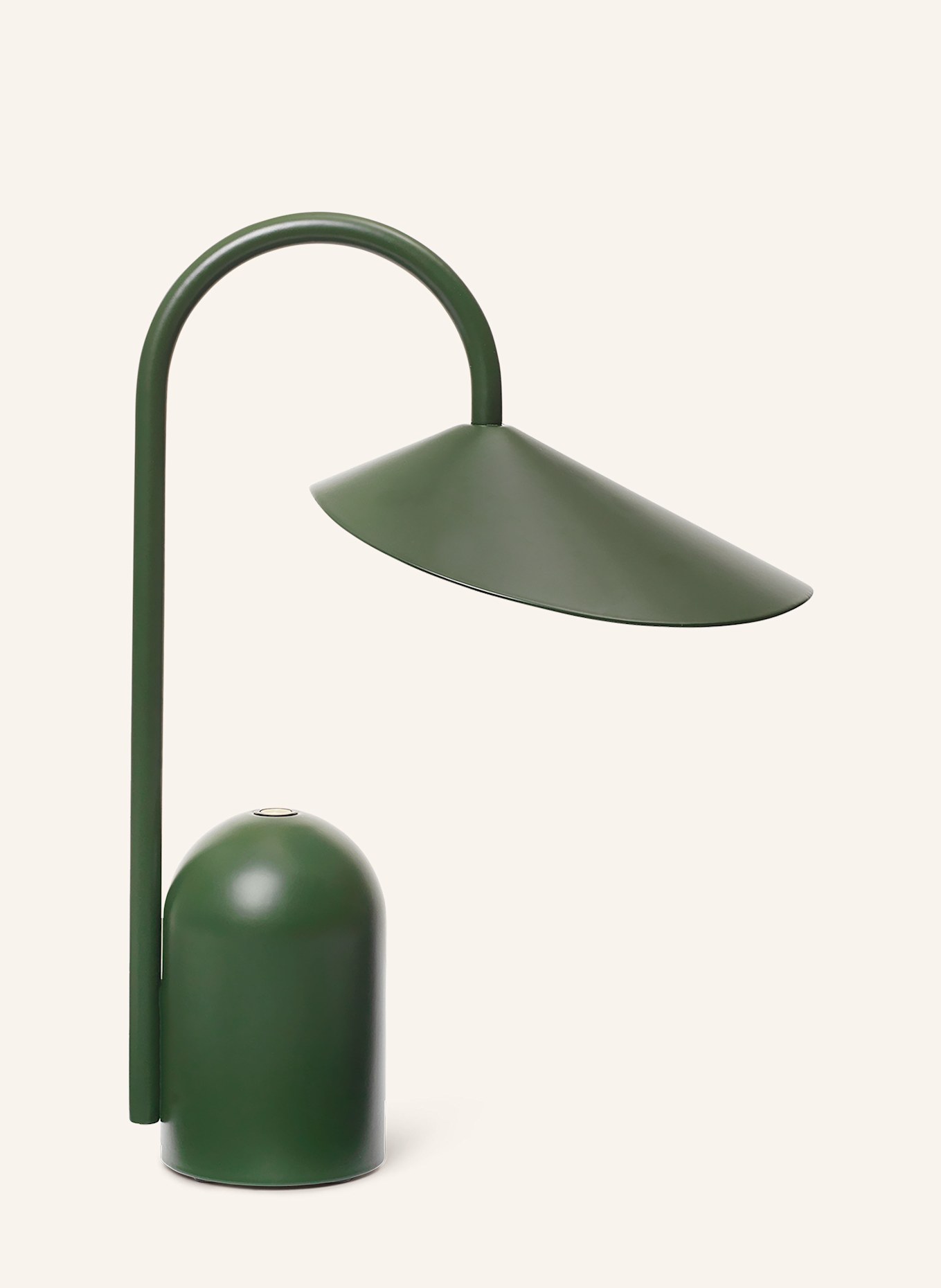 Ferm LIVING Lampa stołowa ARUM: OLIWKOWY
