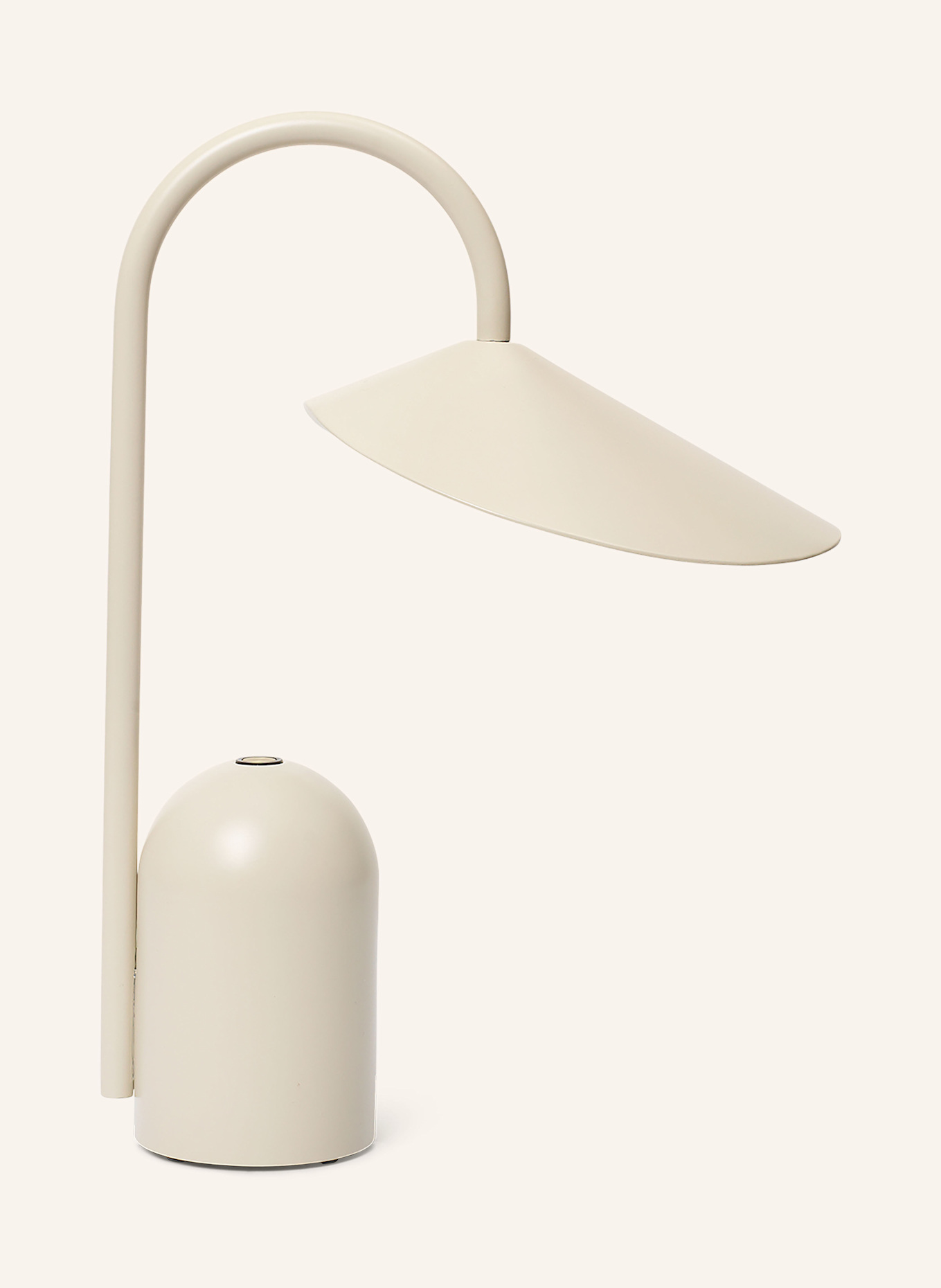 Ferm LIVING Lampa stołowa ARUM: KREMOWY